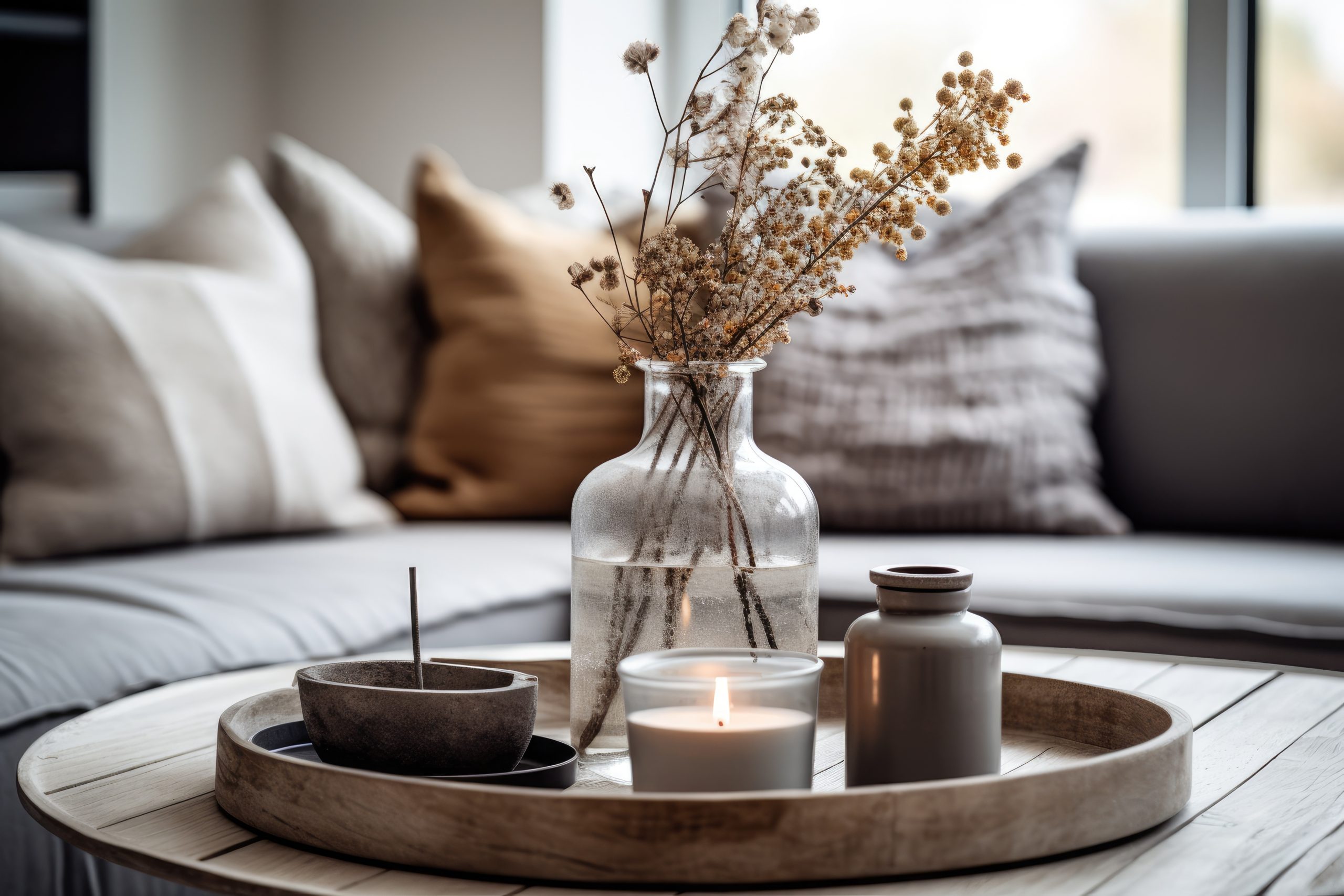 Coffee Table Decor Ideas With Tray