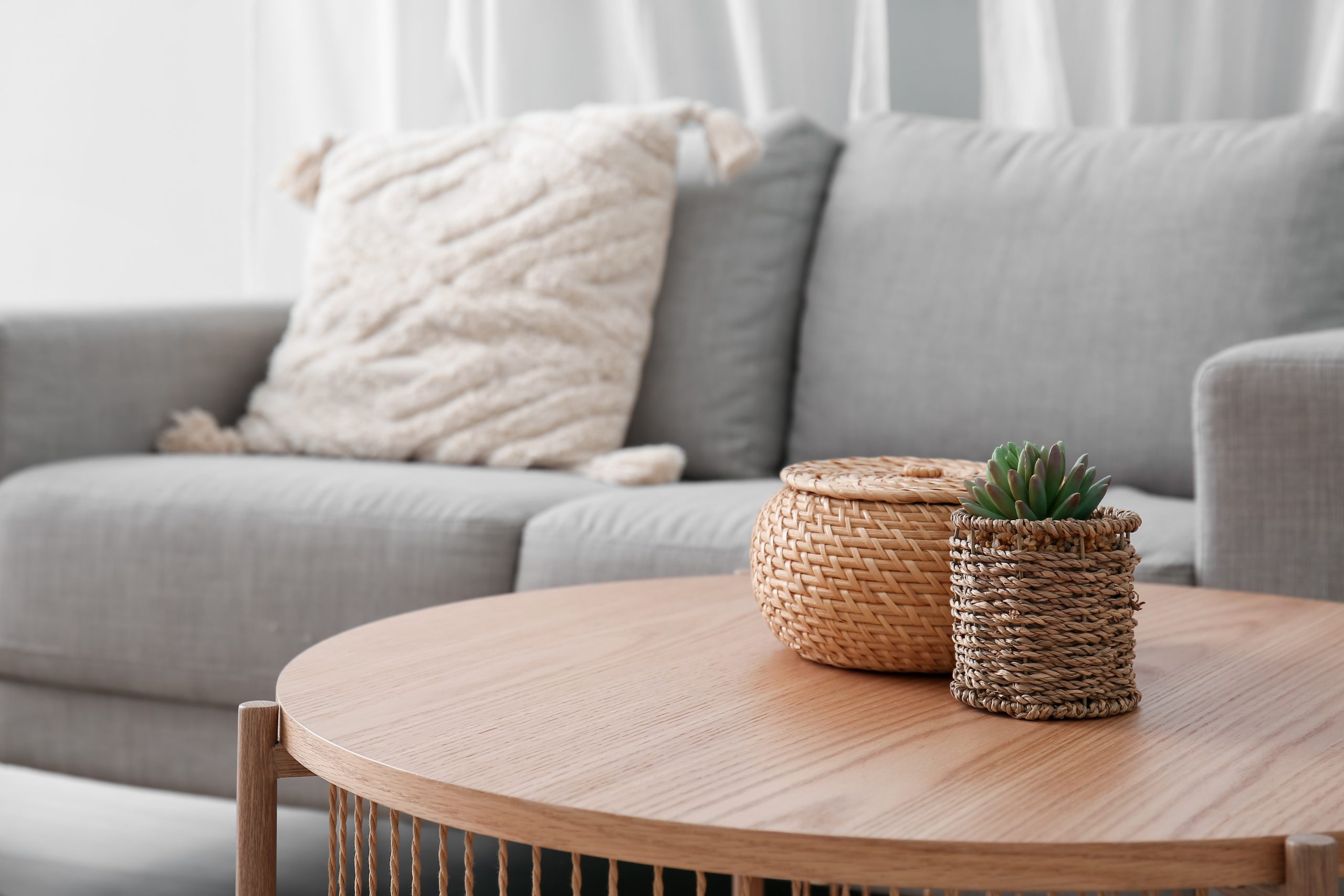 Simple Coffee Table Decor