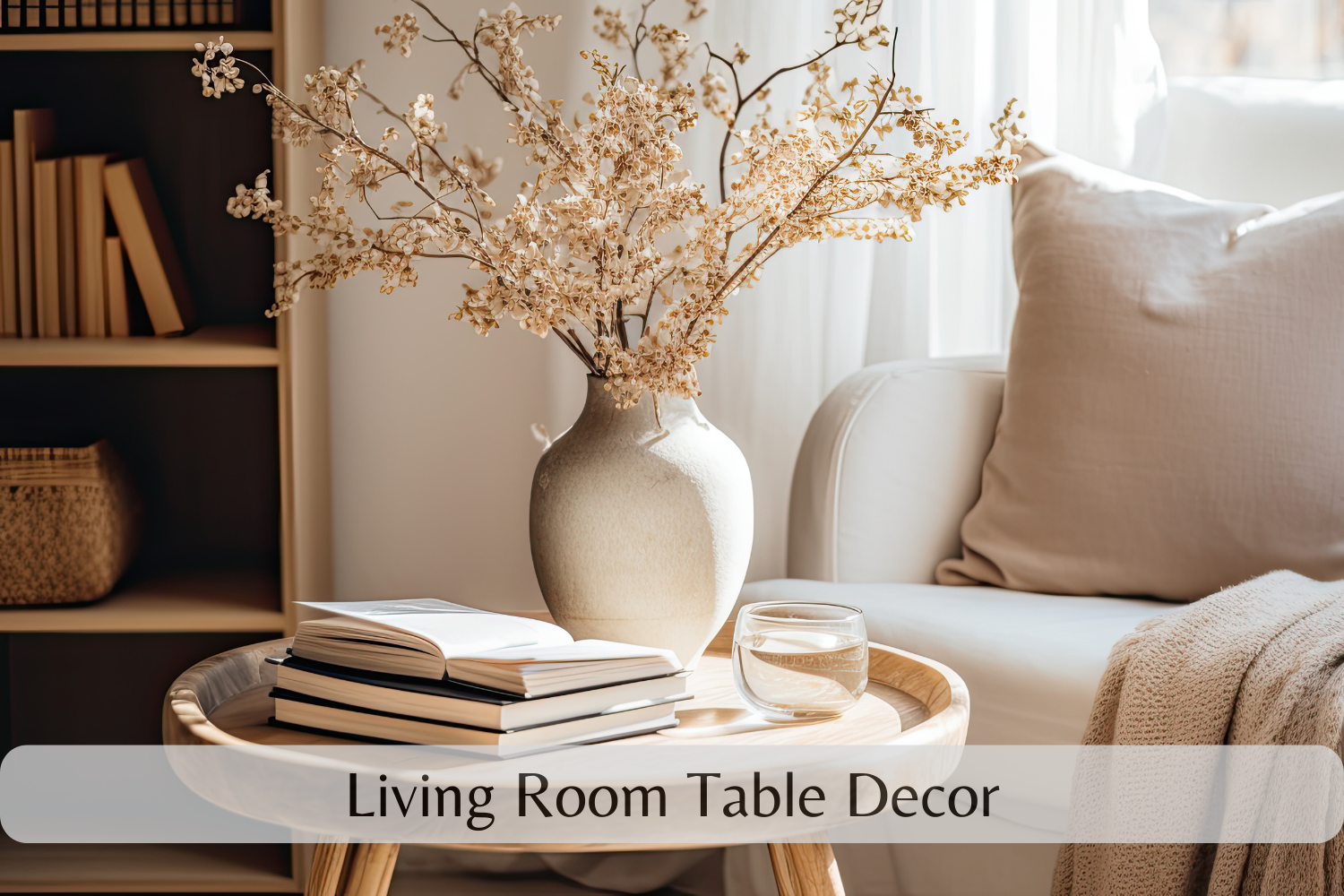 Living Room Table Decor