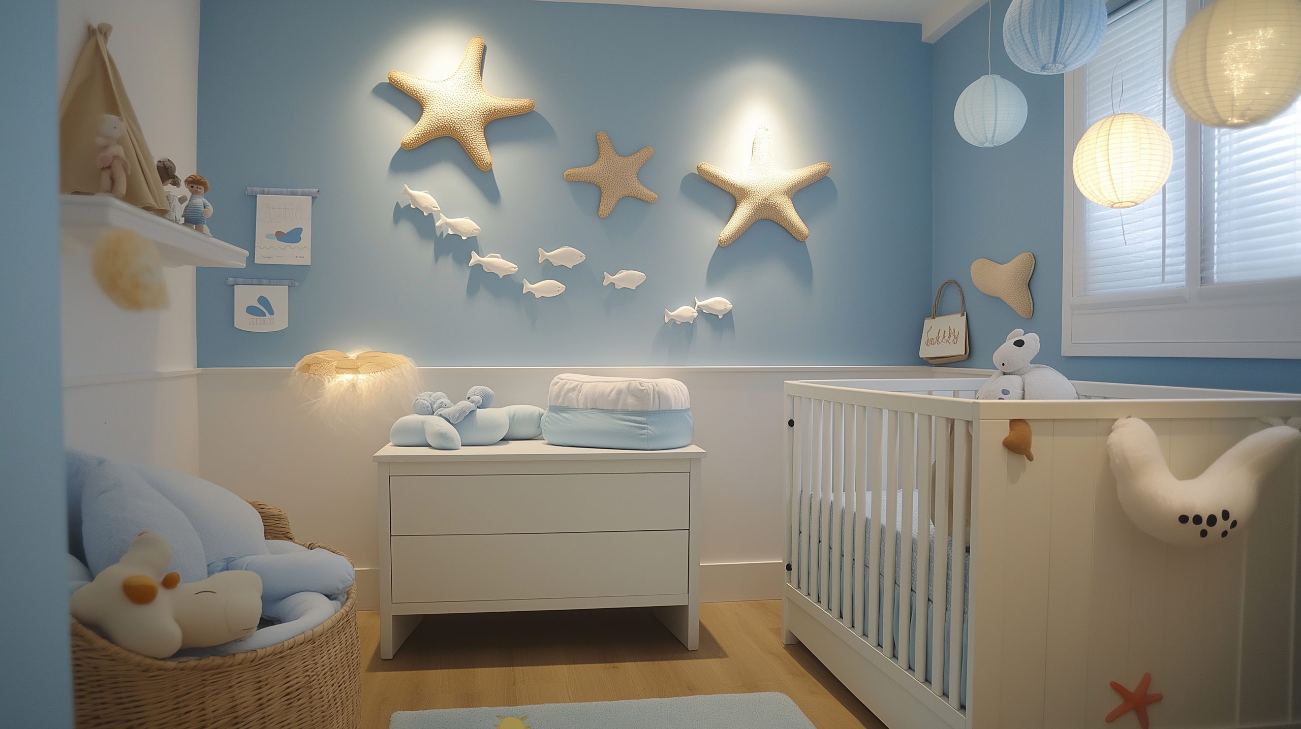 Modern baby boy room ideas