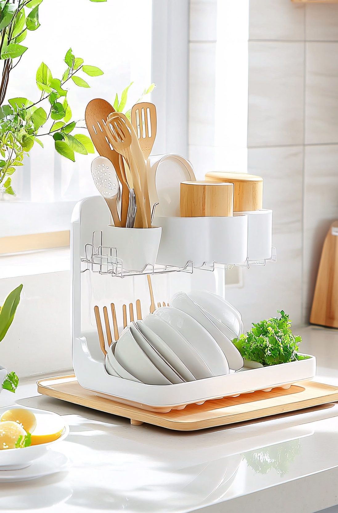 Kitchen Dish Drying Rack