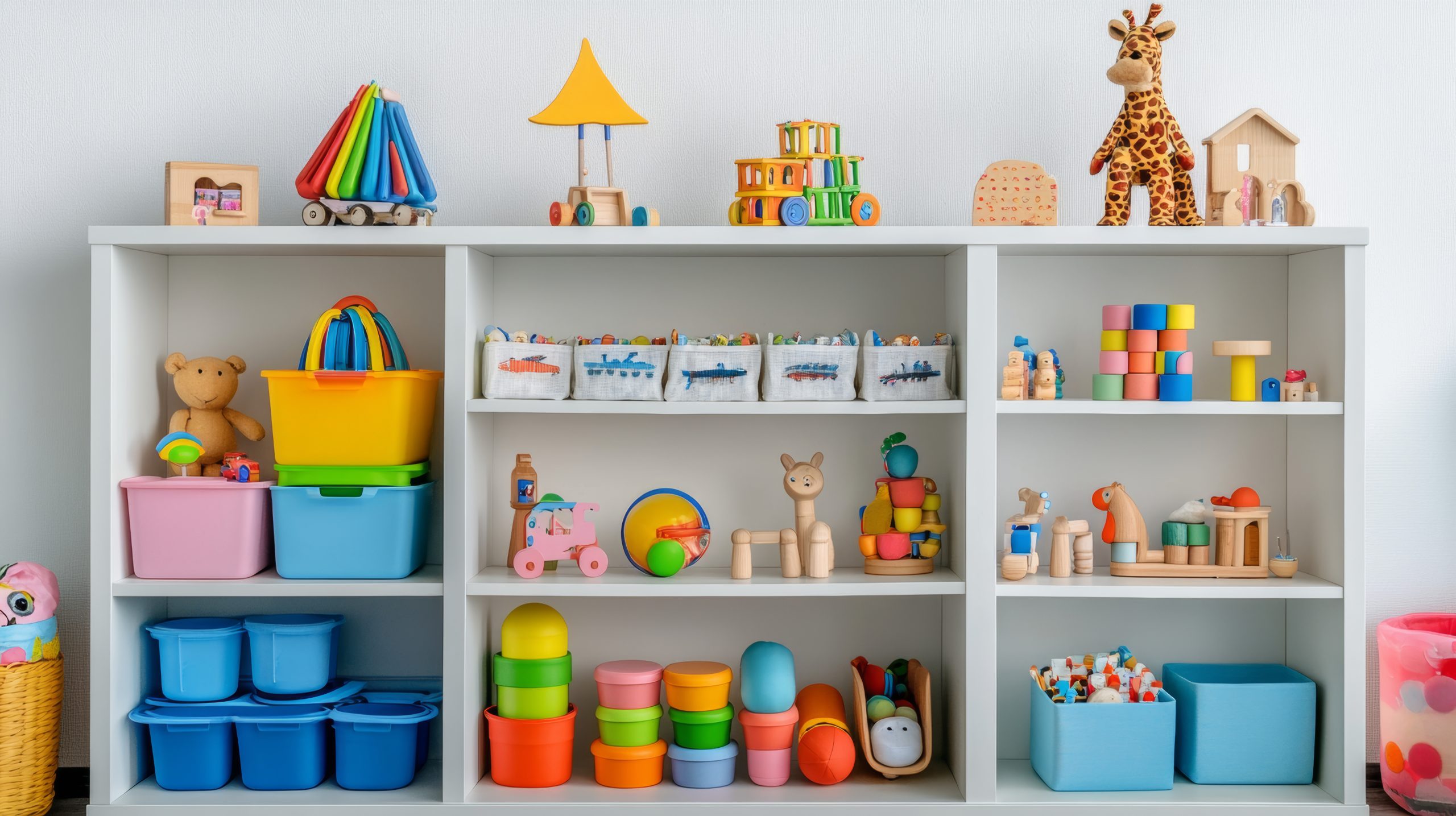 Kids toy storage