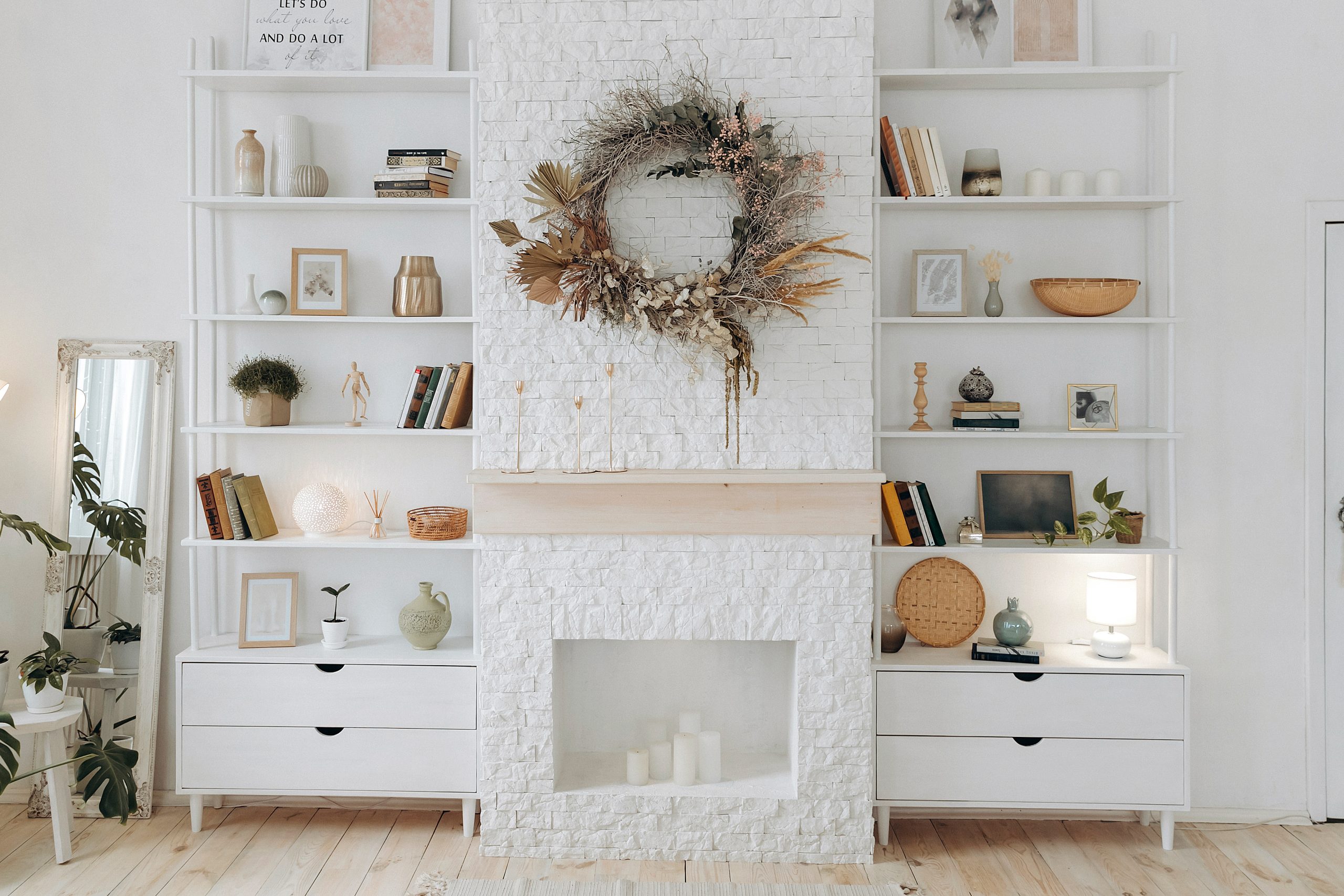 Shelf Styling Living Room