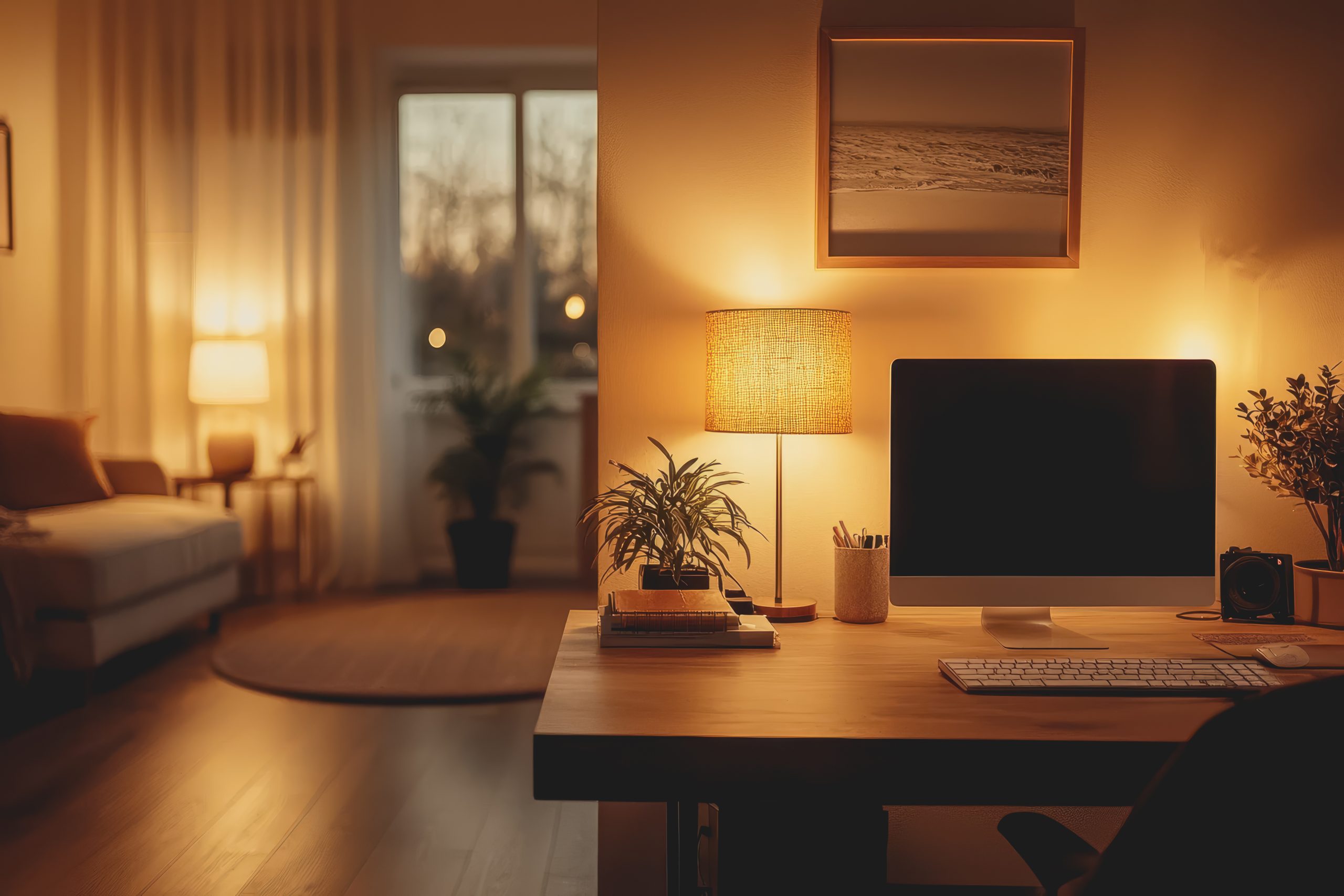 ergonomic workspace