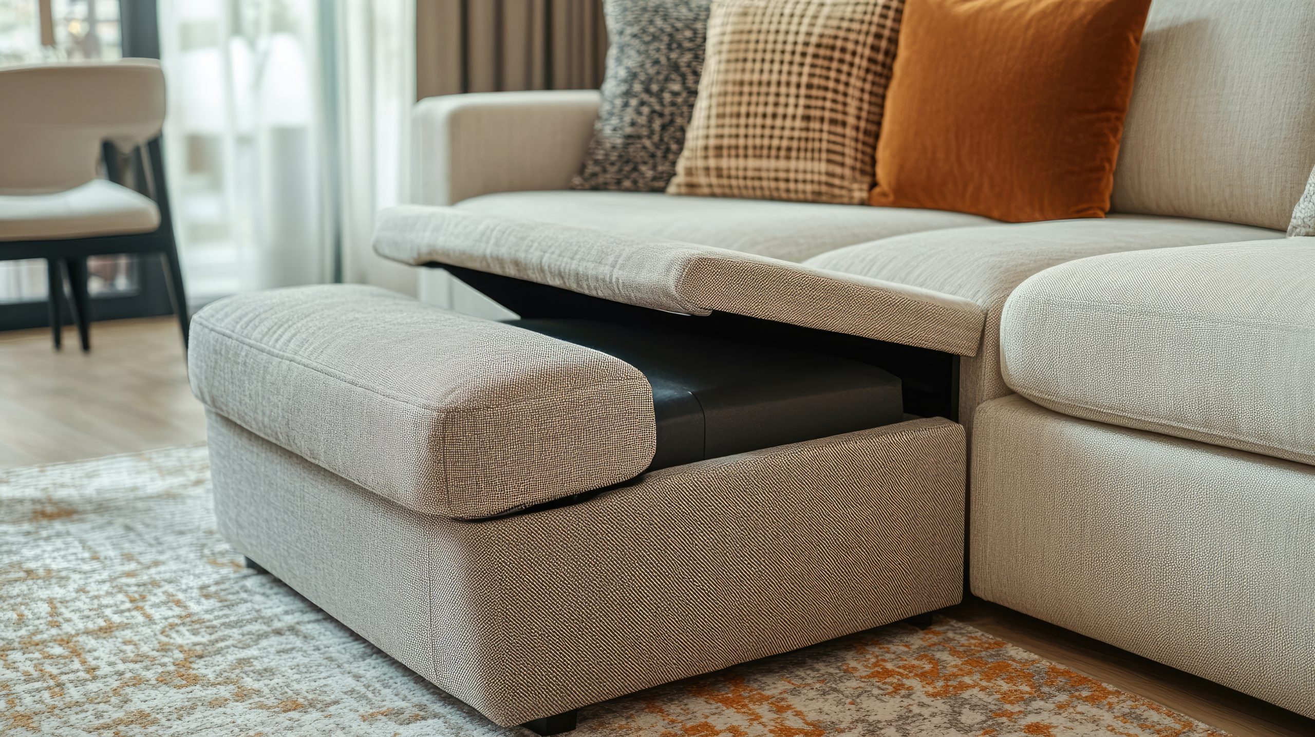 multi-functional furniture for small apartment living room