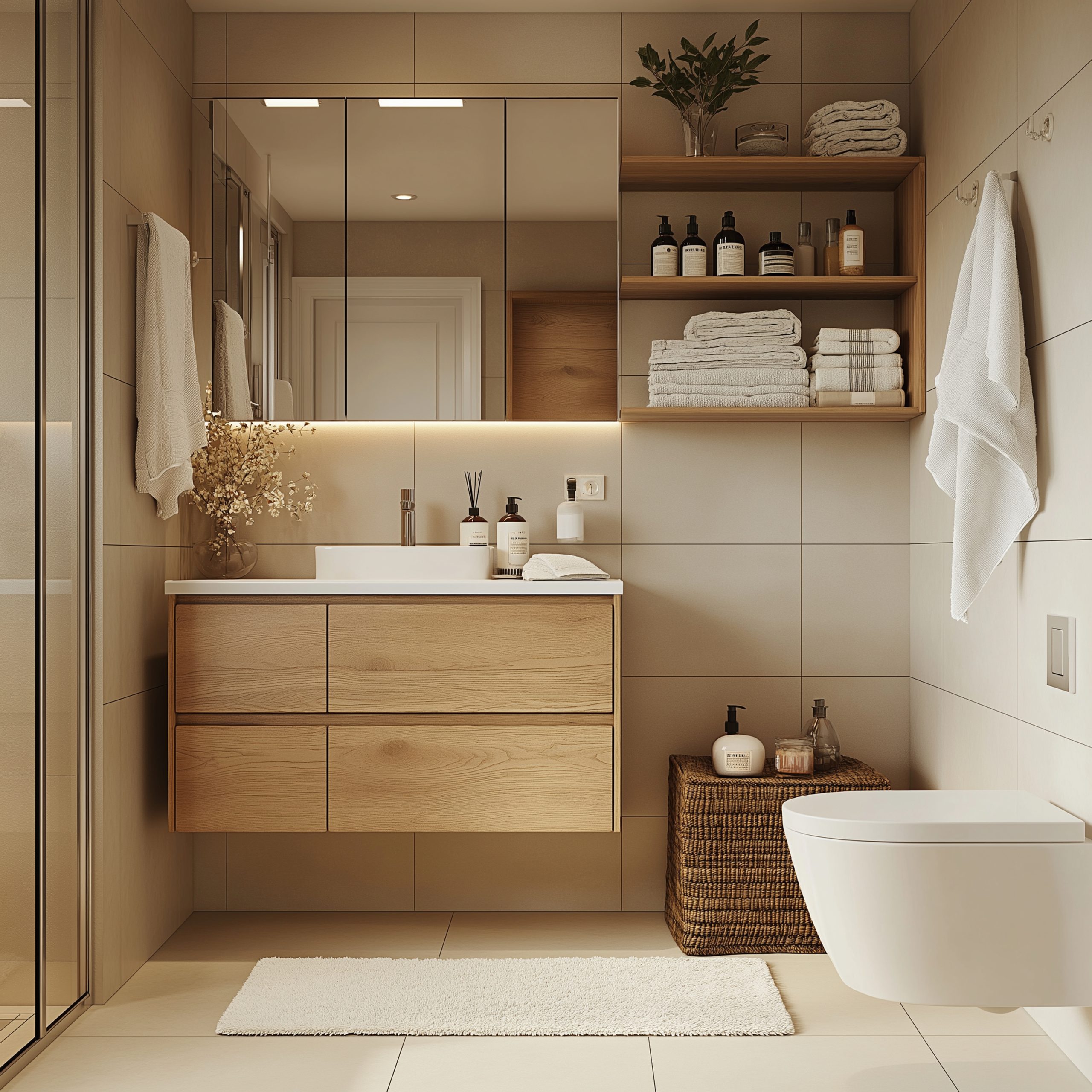 tiny bathroom upgrades