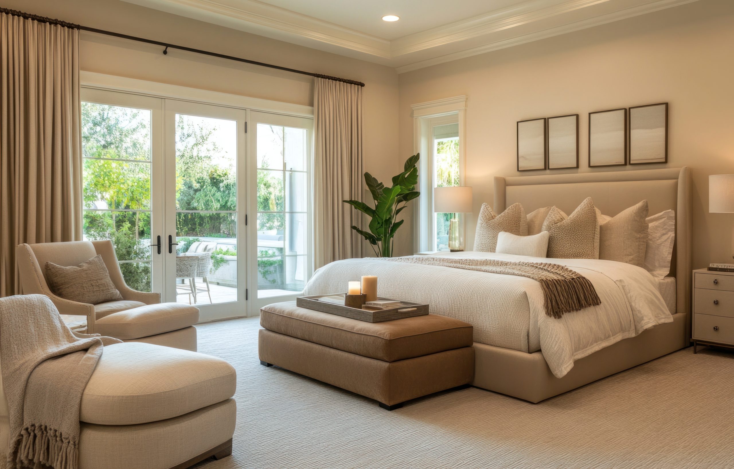 calming bedroom decor