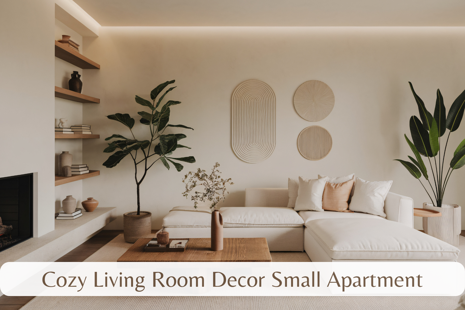 cozy living room decor small apartment