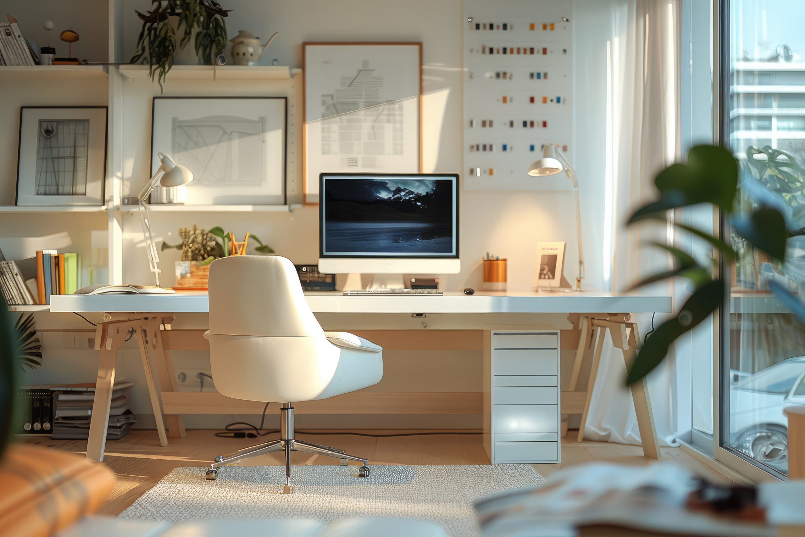 ergonomic home office desk