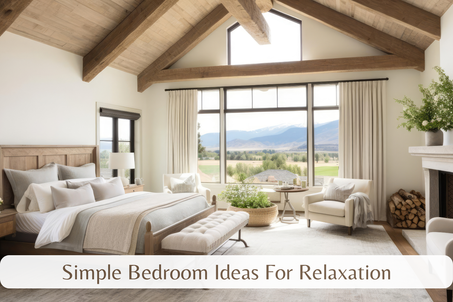 simple bedroom ideas for relaxation