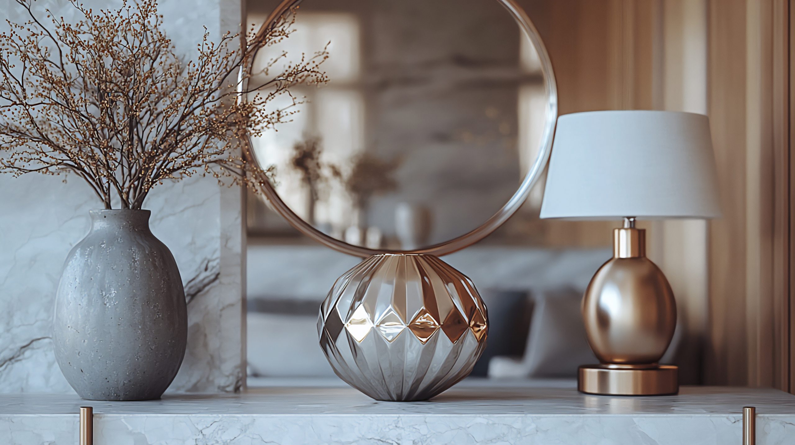 art deco metallic finishes deco