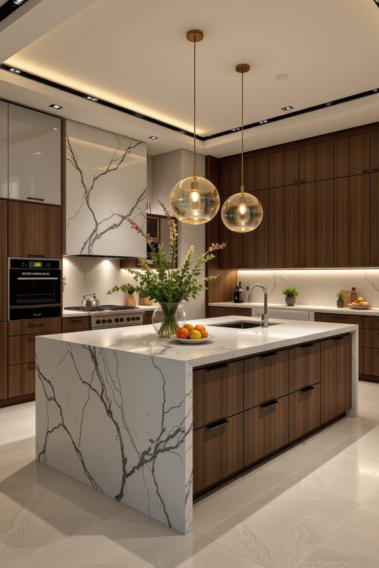 modern kitchen island bench design