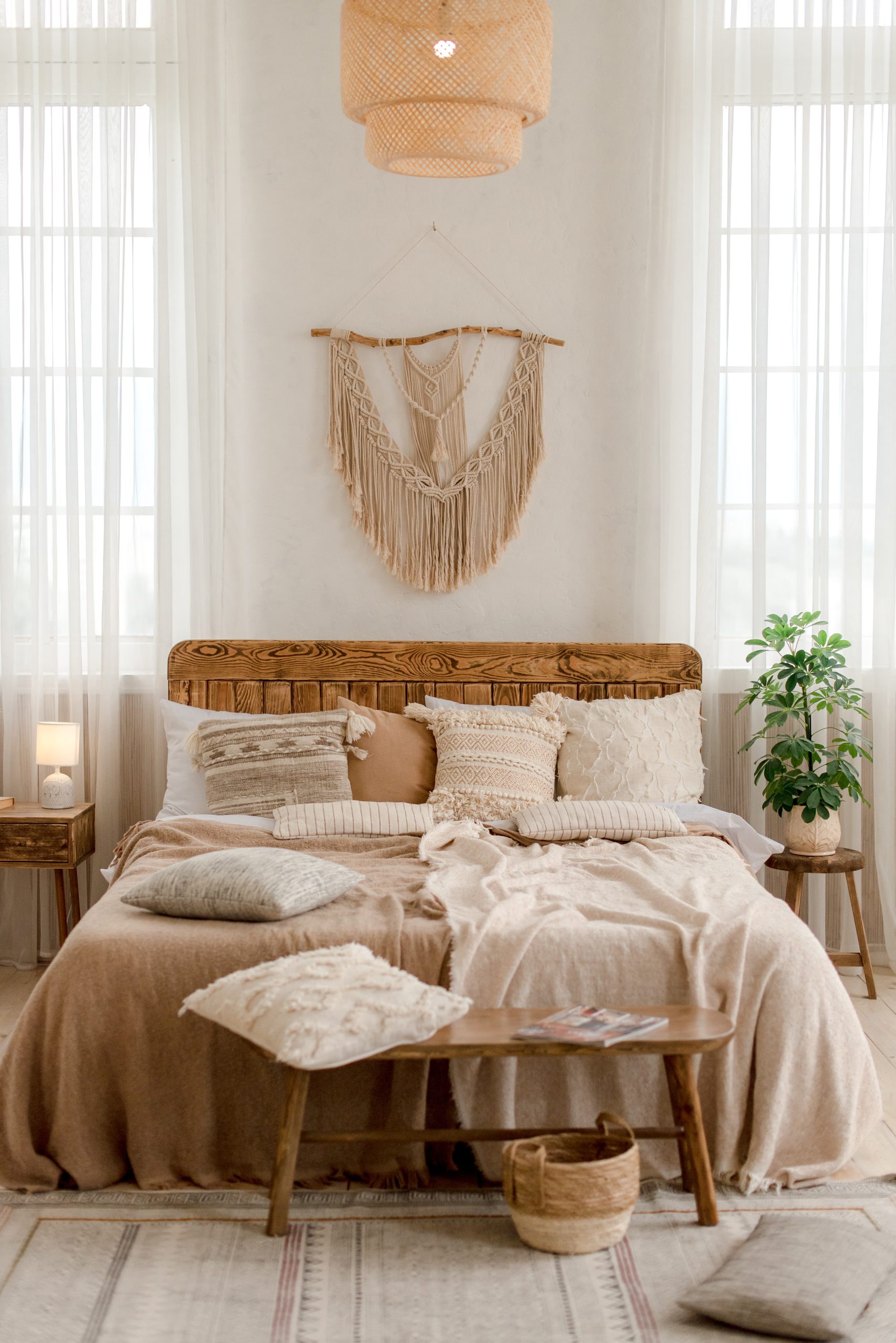 Bohemian living room design