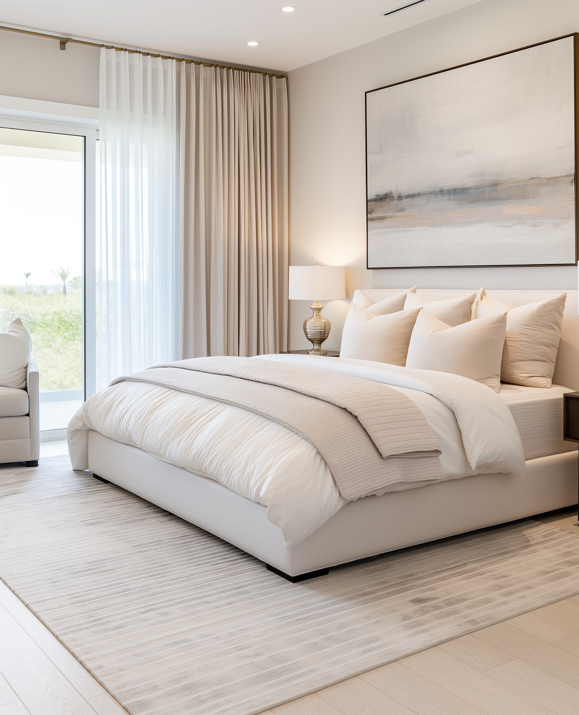 Contemporary interior finishes