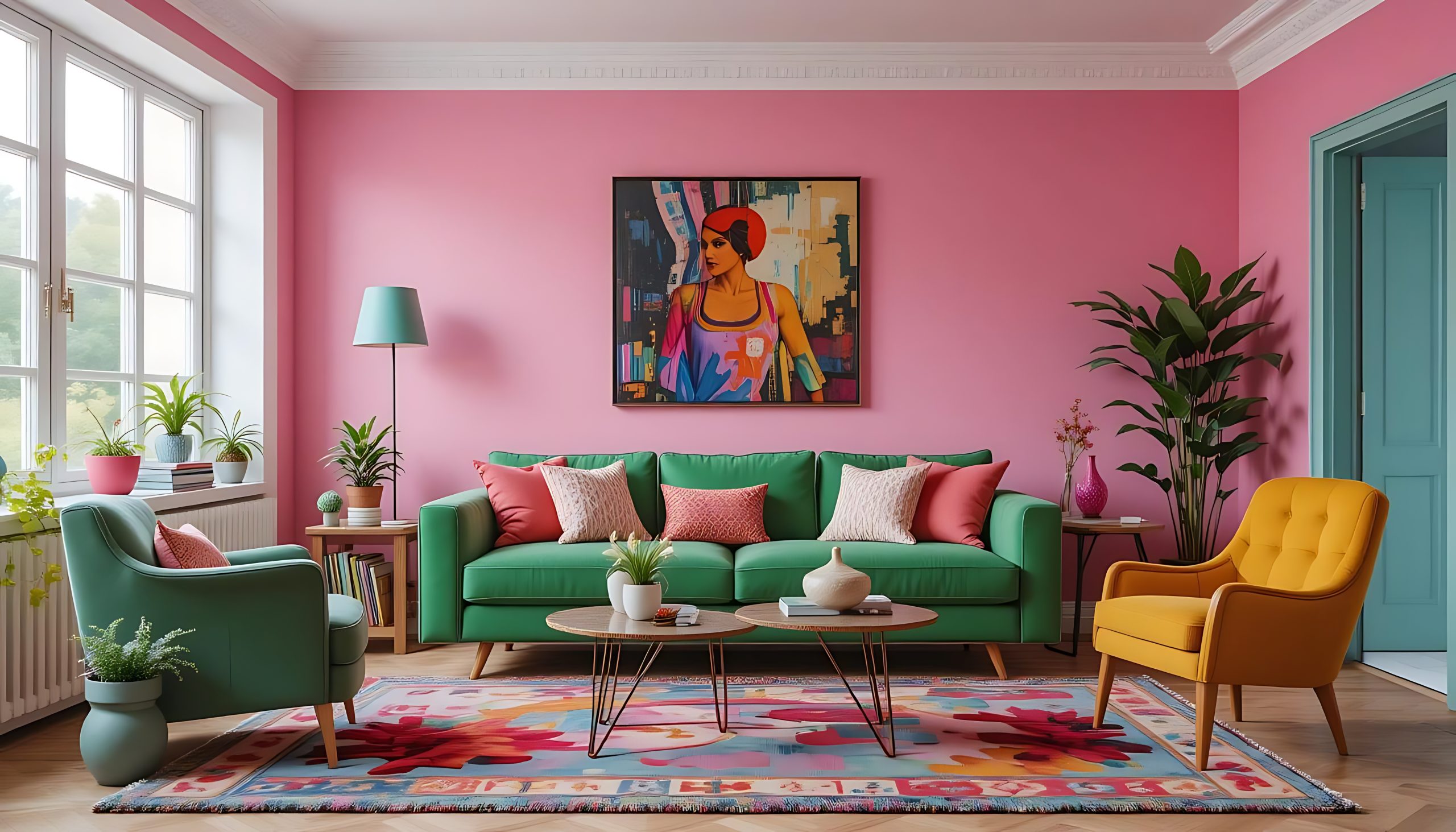 Eclectic room design