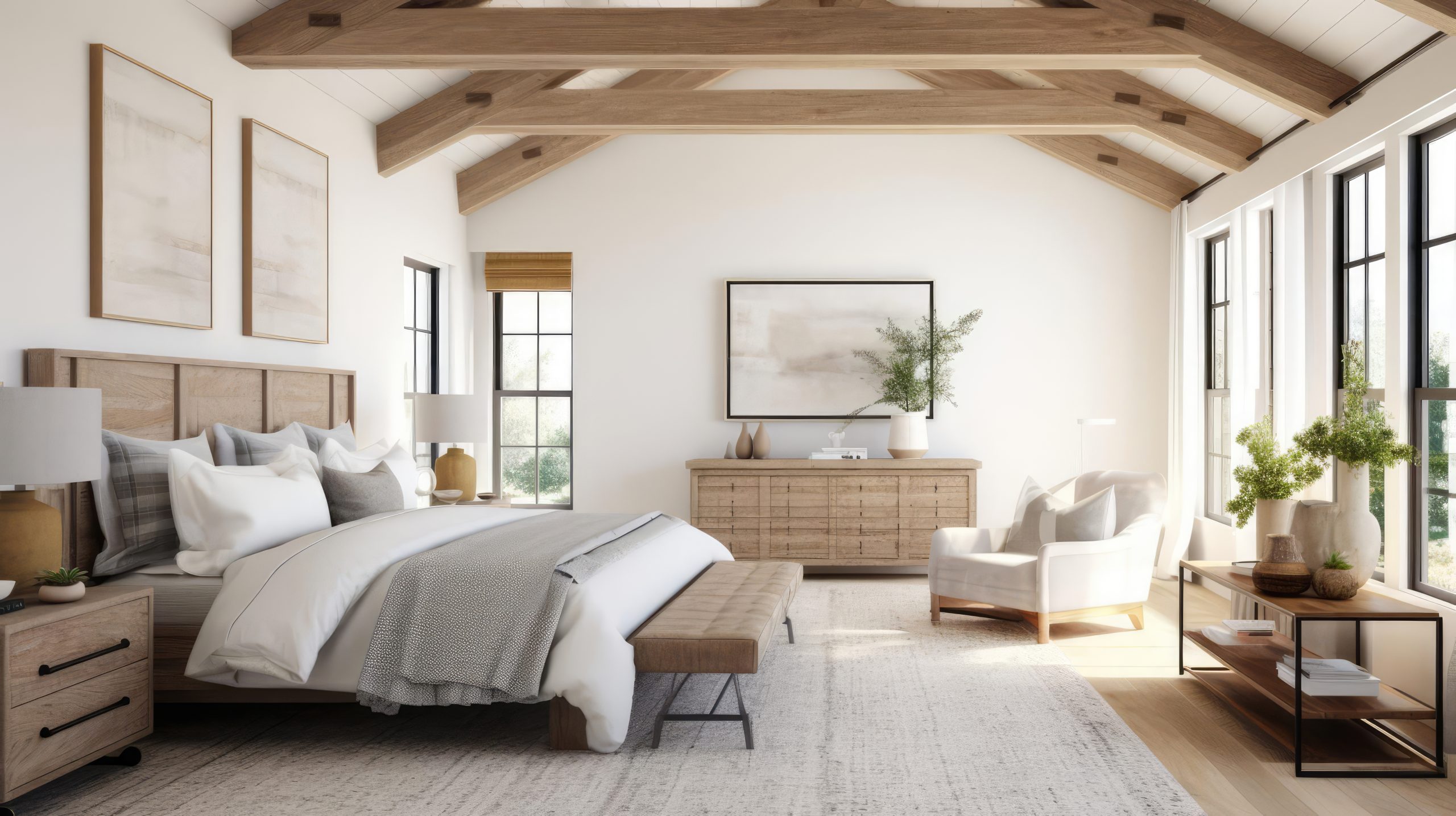 Farmhouse style materials