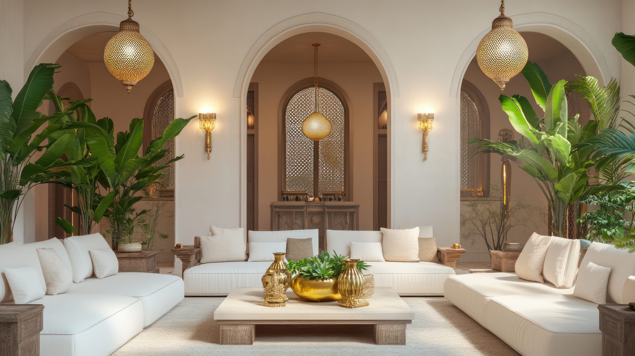 Global style interior design