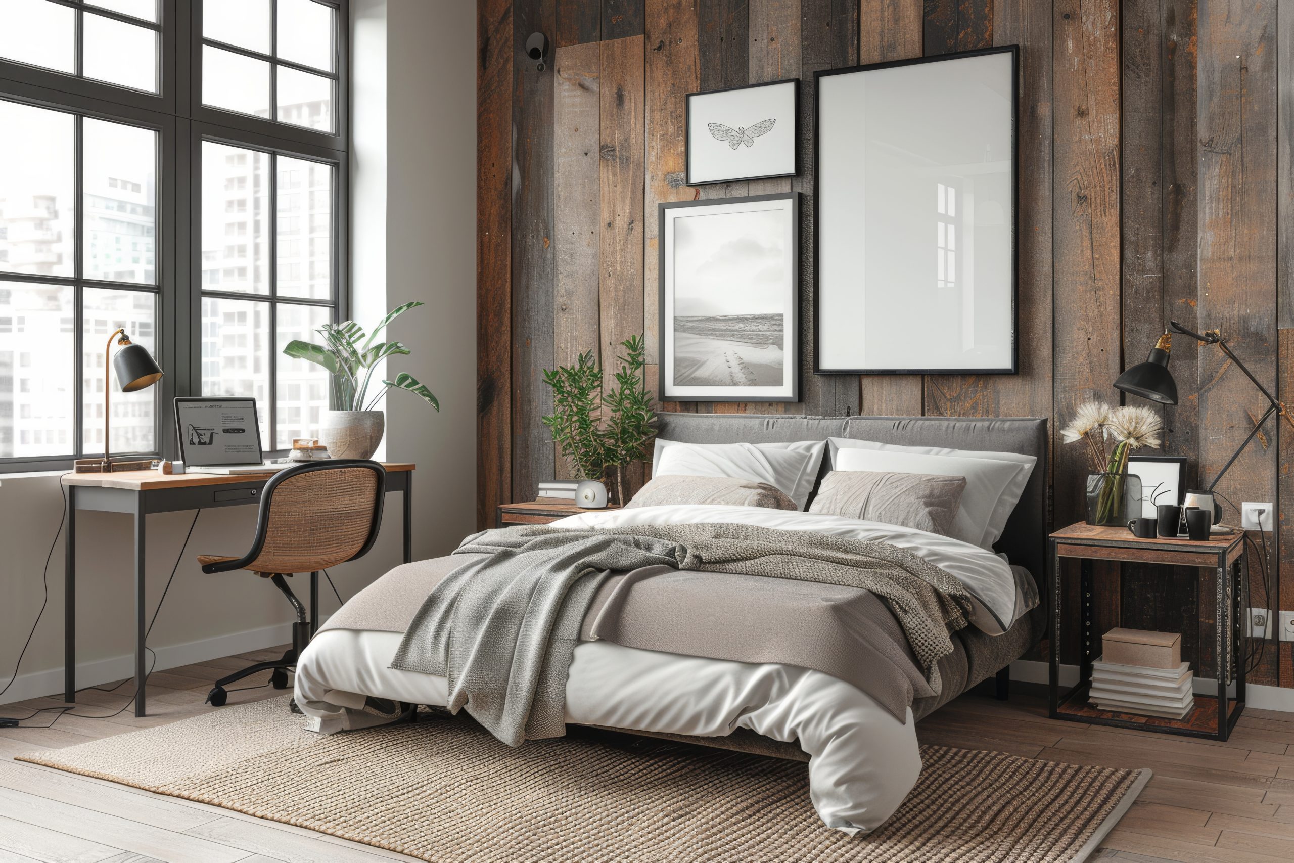 Industrial furniture arrangement