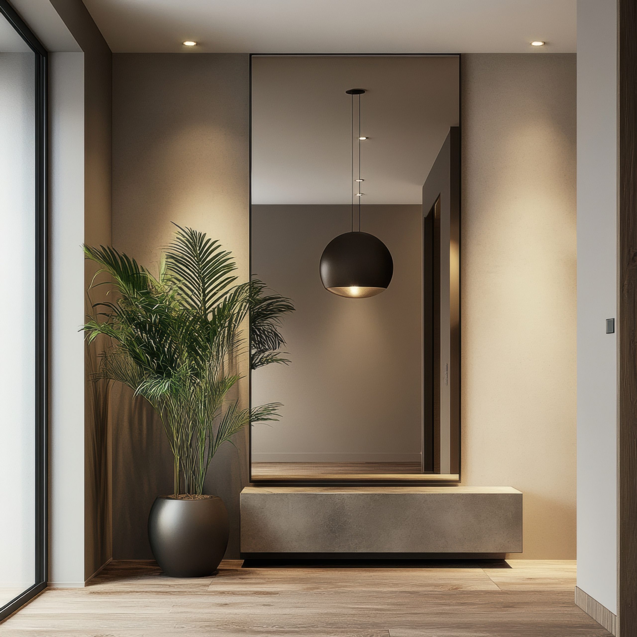 Modern open concept layout