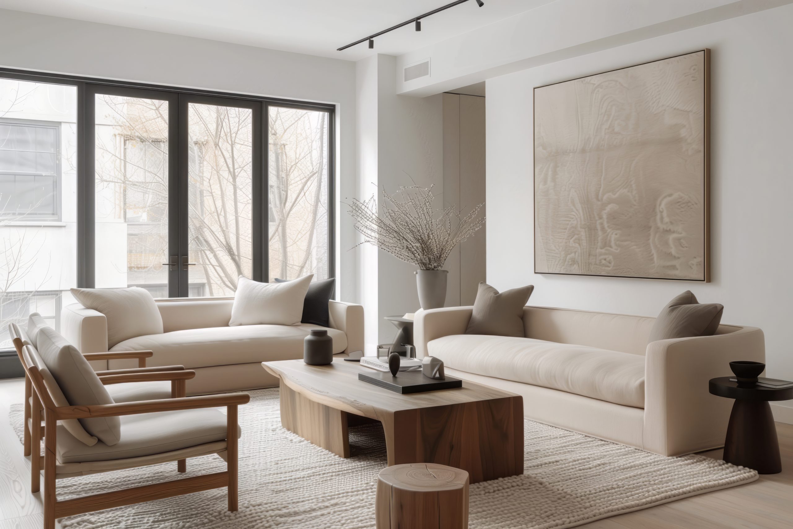 Scandinavian furniture elements