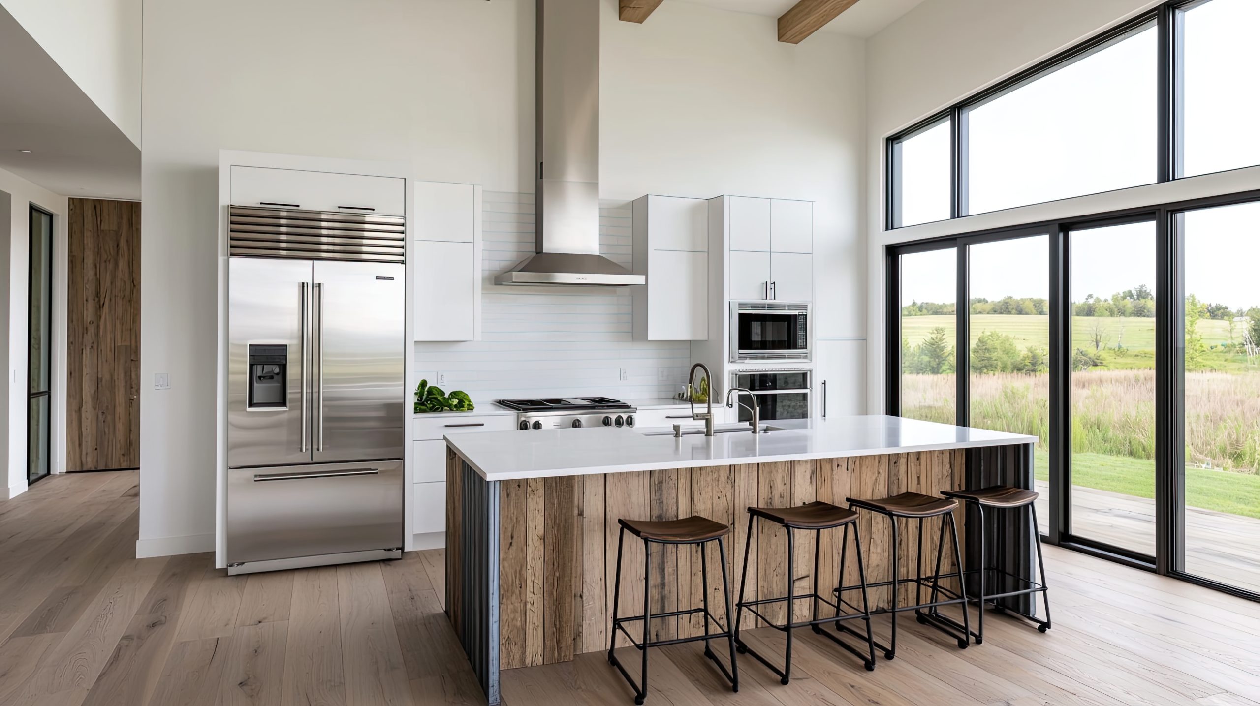 sustainable material kitchen island bench eco friendly modern