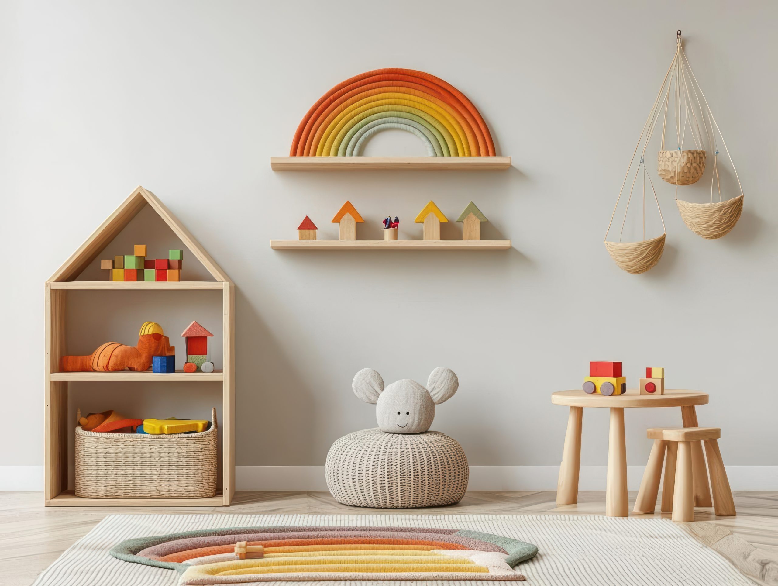 toy room organization labeling system