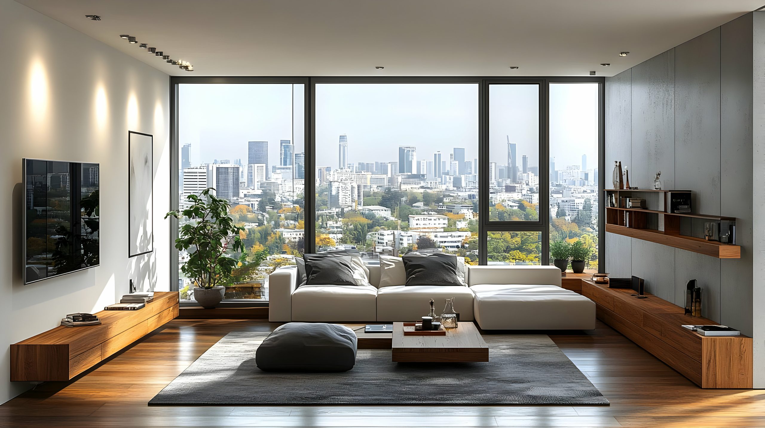 Urban modern apartment