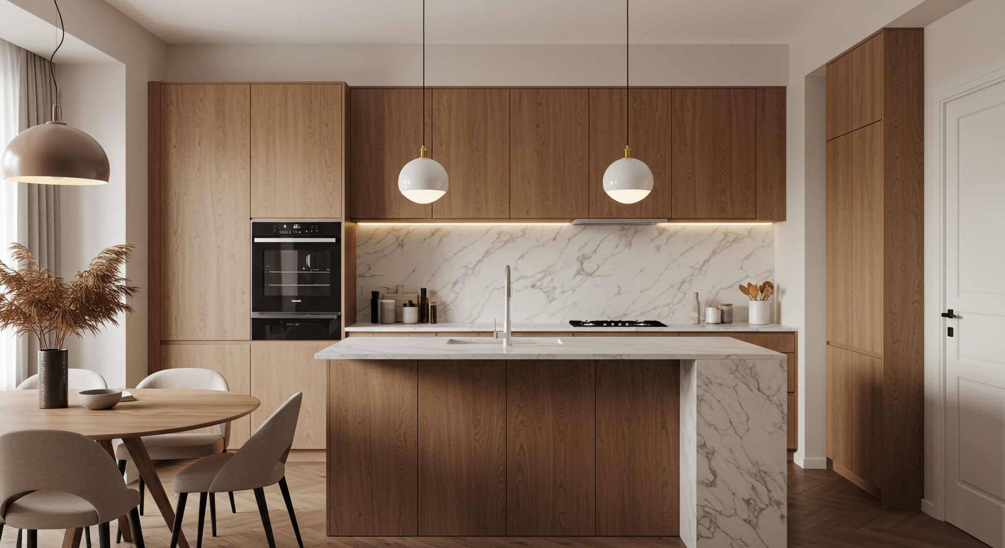 25 Modern Kitchen Island Bench Designs for Style & Functionality ...