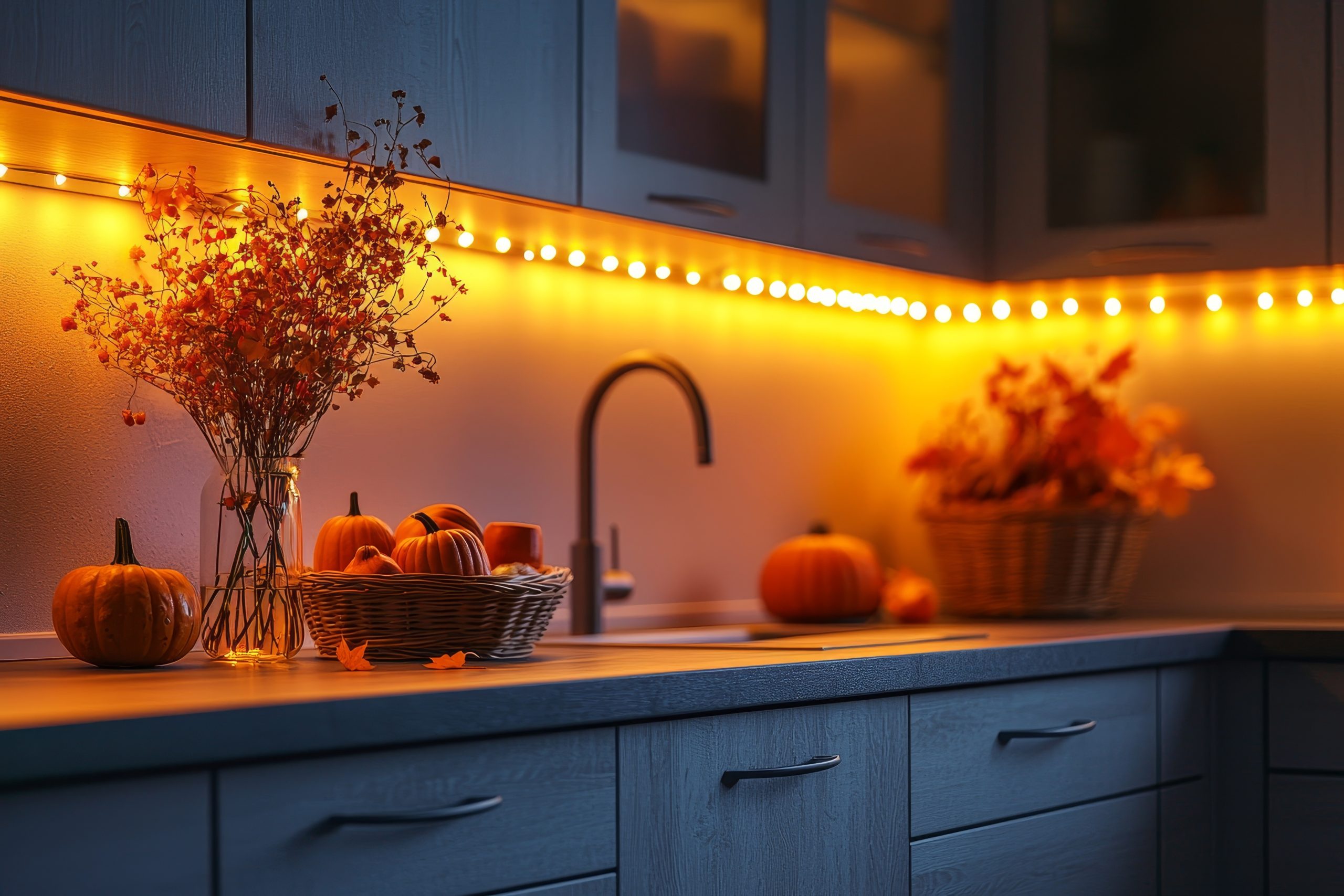 halloween kitchen decor