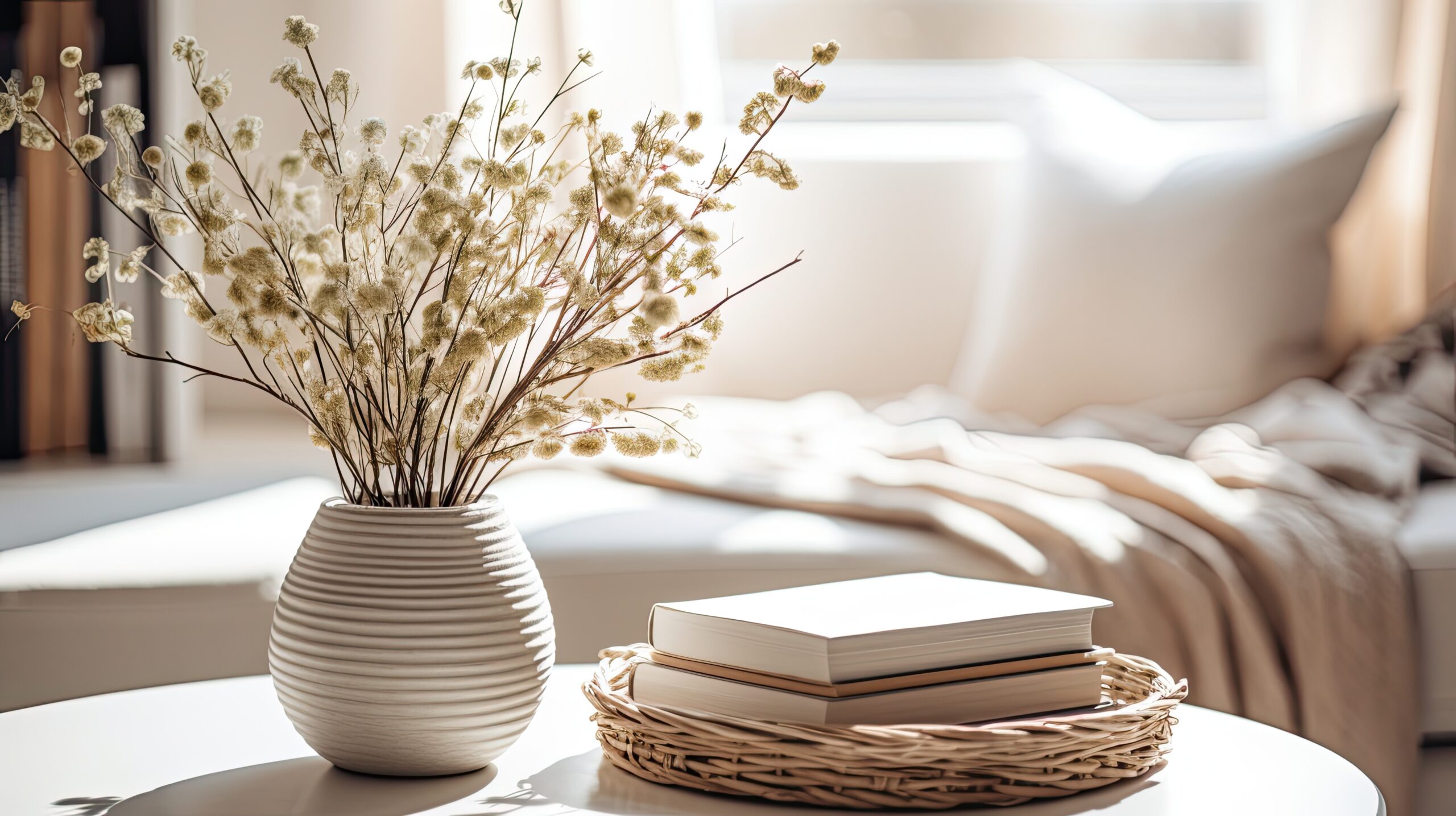 coffee table styling steps