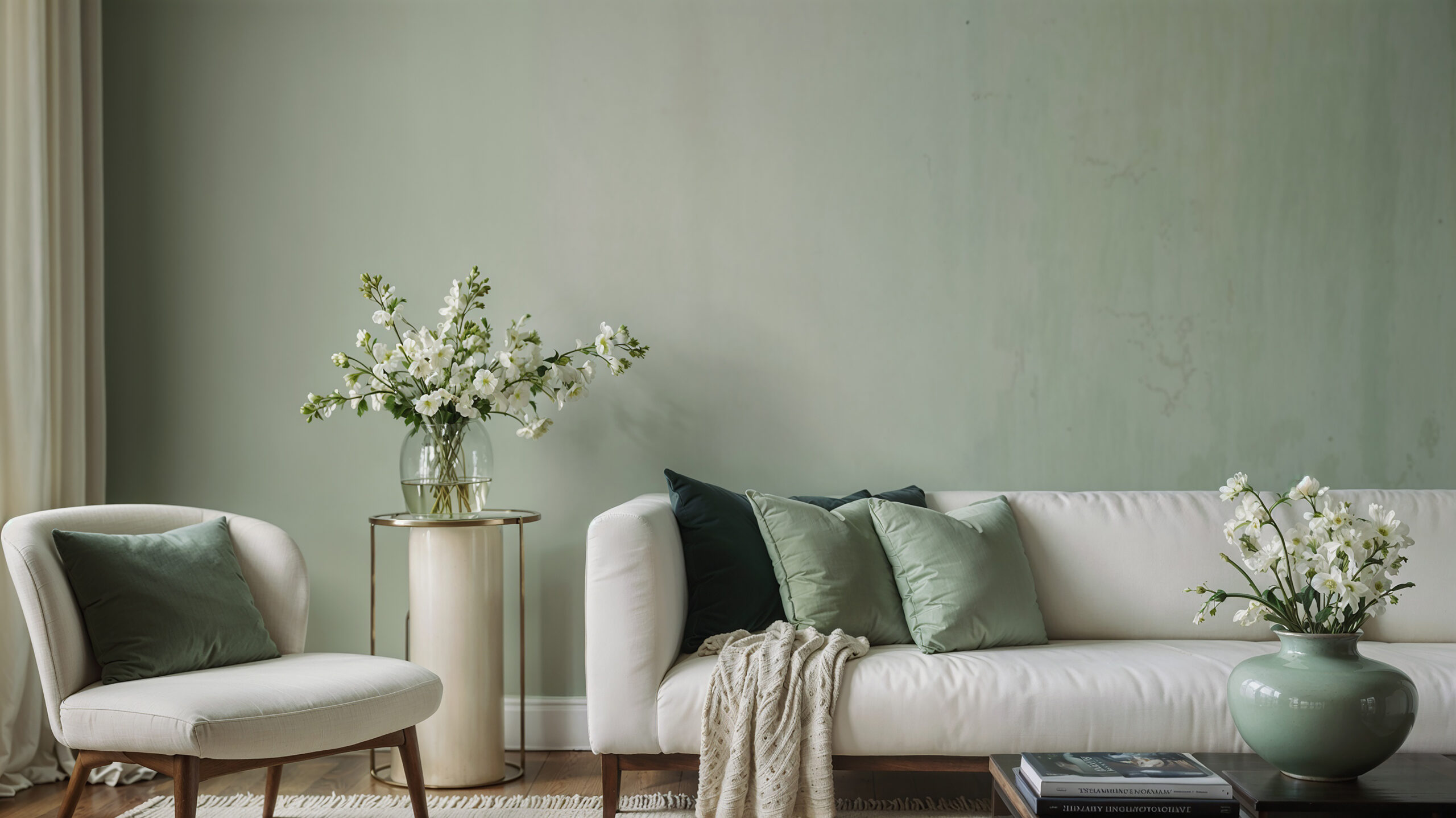 pillow arrangement throw styling