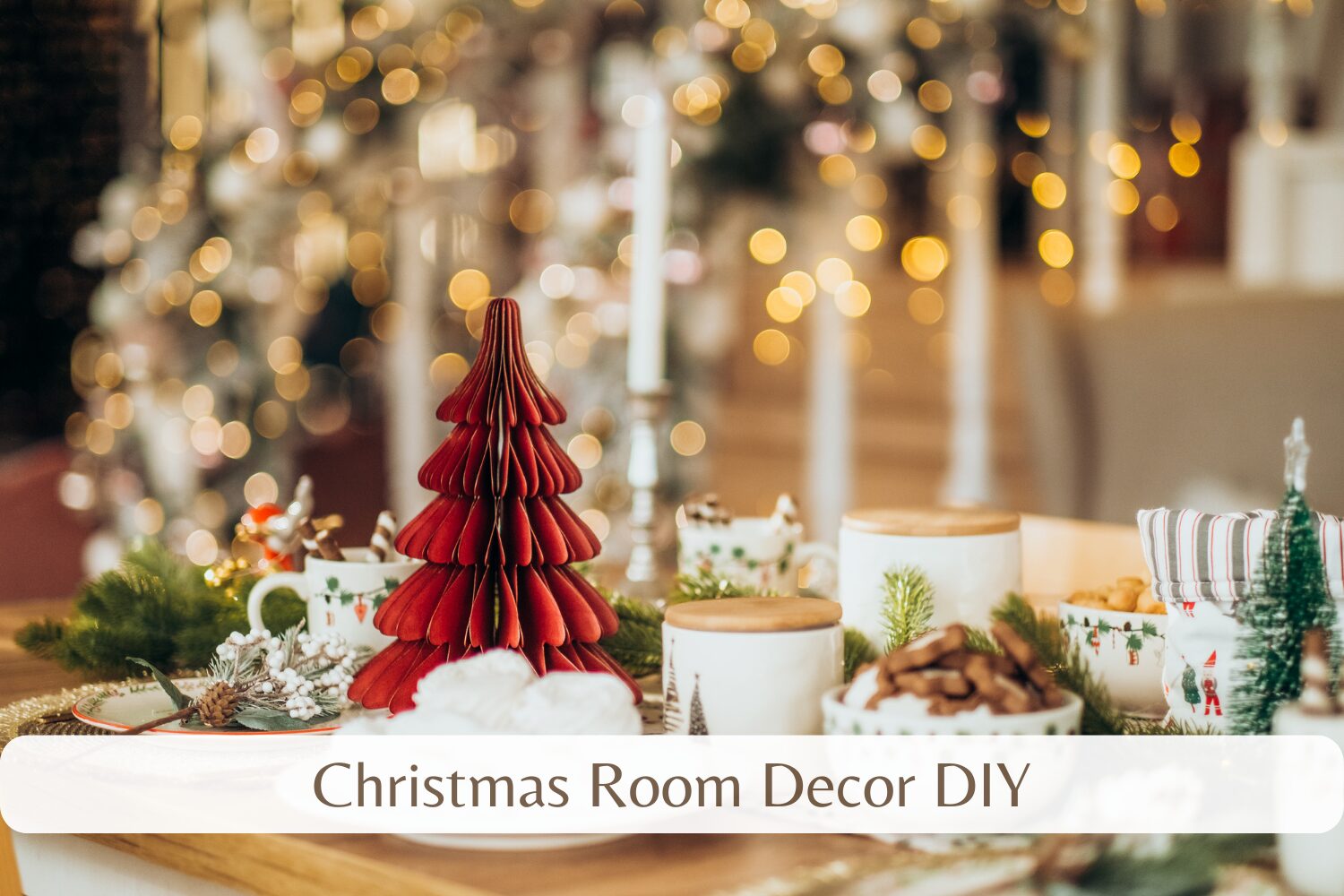 Christmas room decor diy