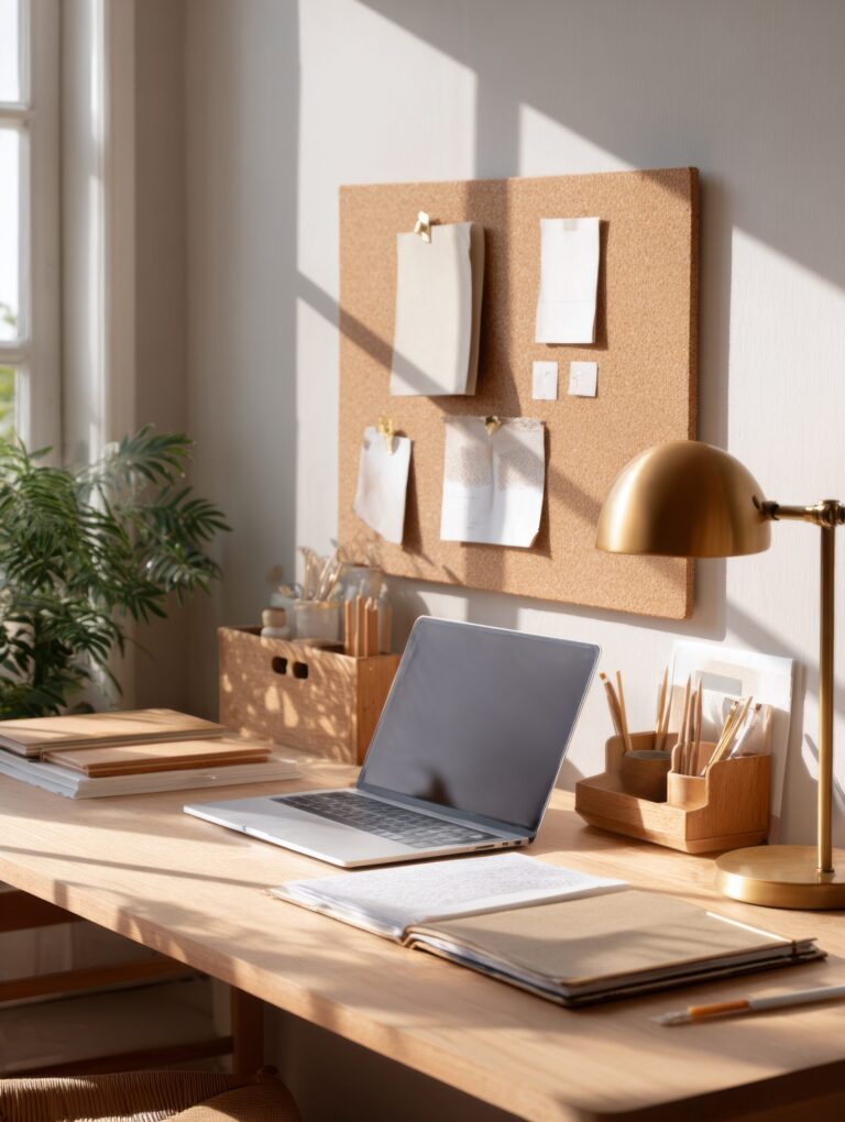 Small home office lighting ideas