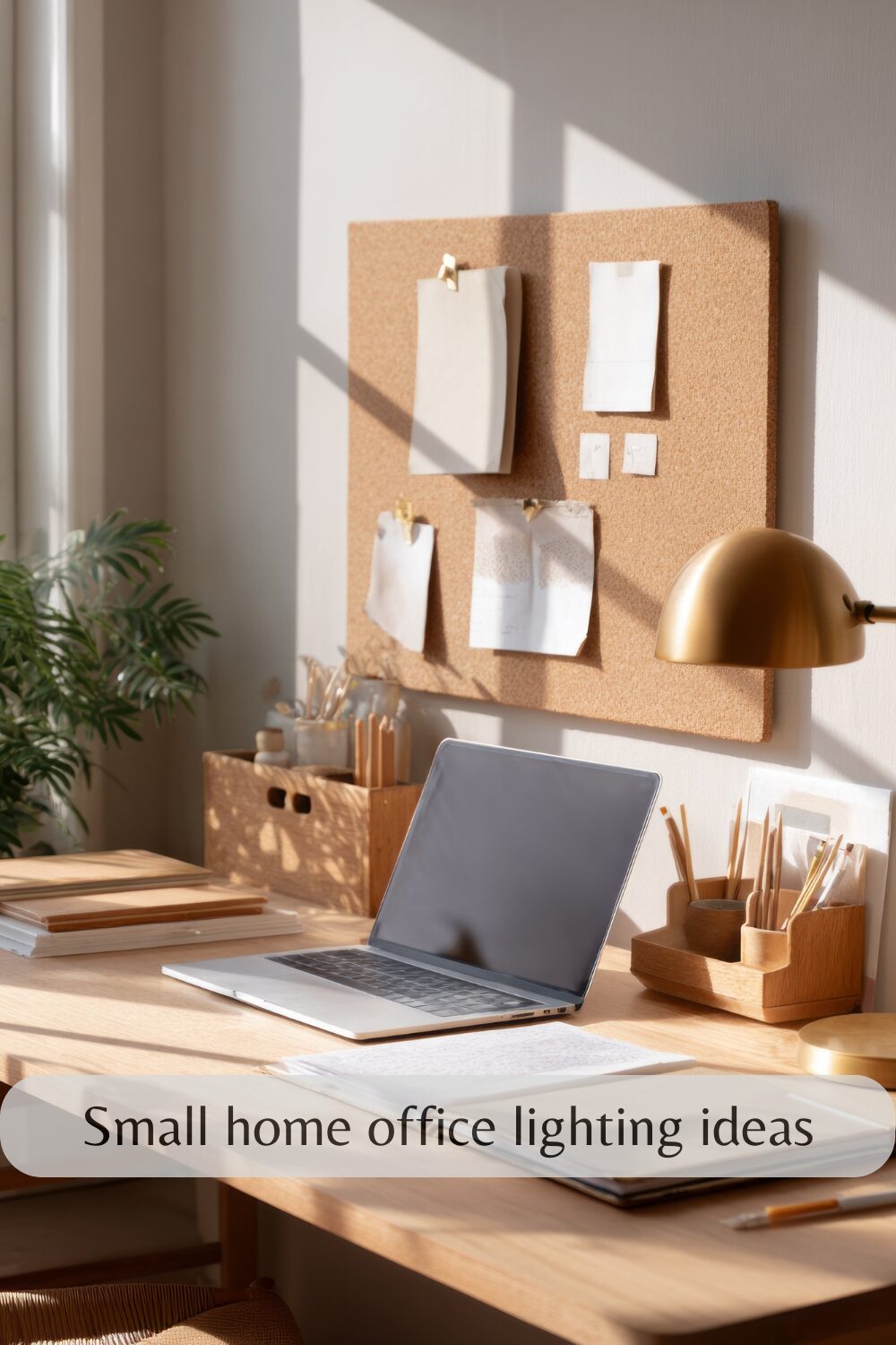 Small home office lighting ideas
