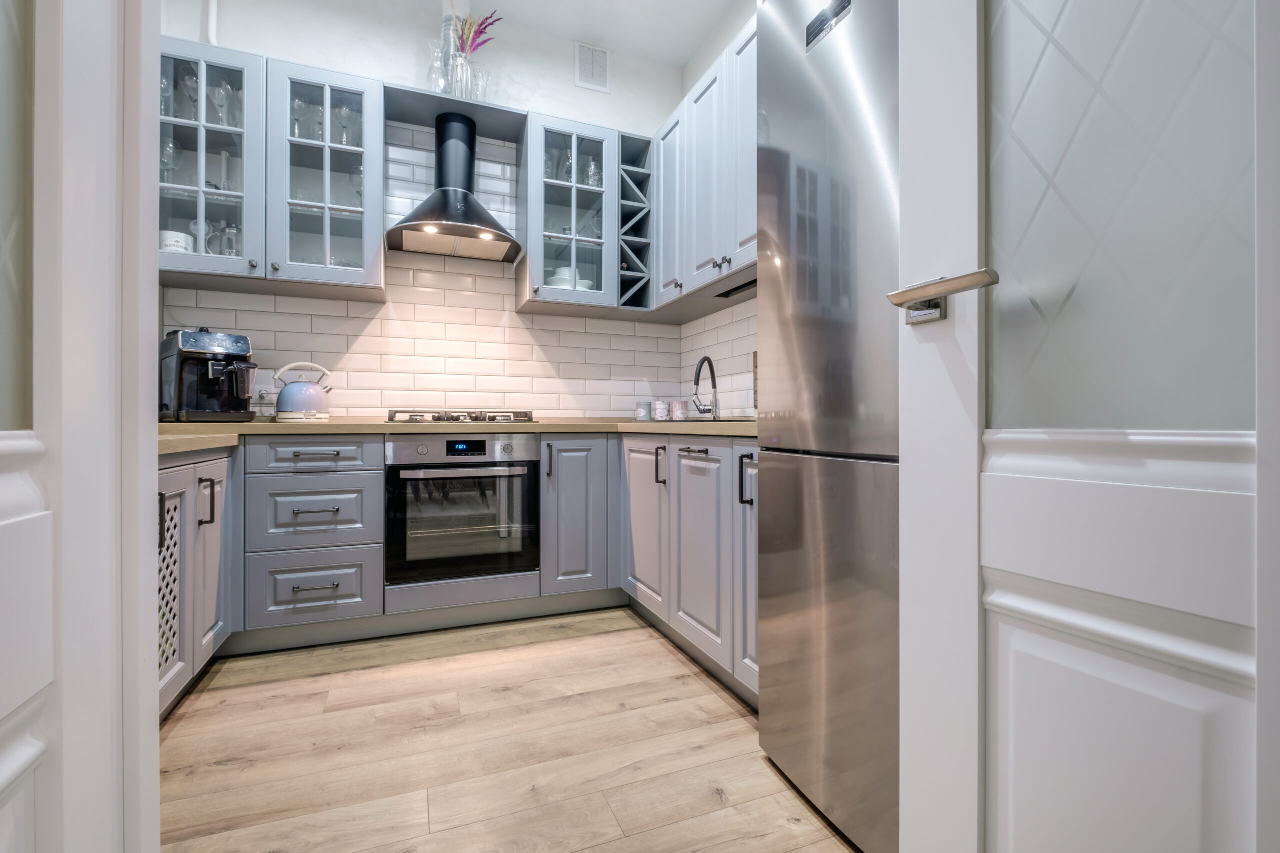 kitchen shelvin unit size and proportion guide