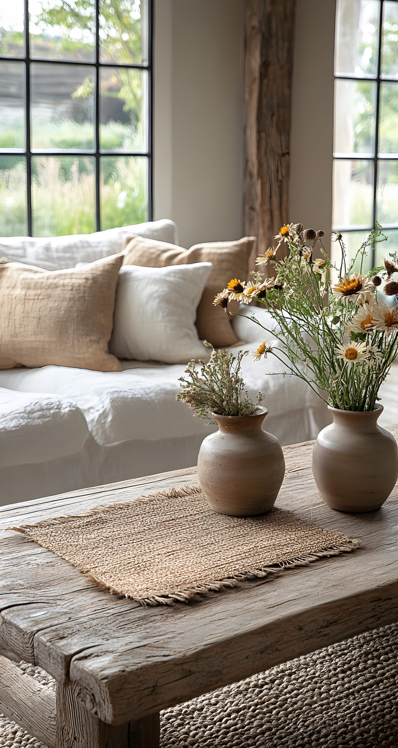 rustic farmhouse coffee table