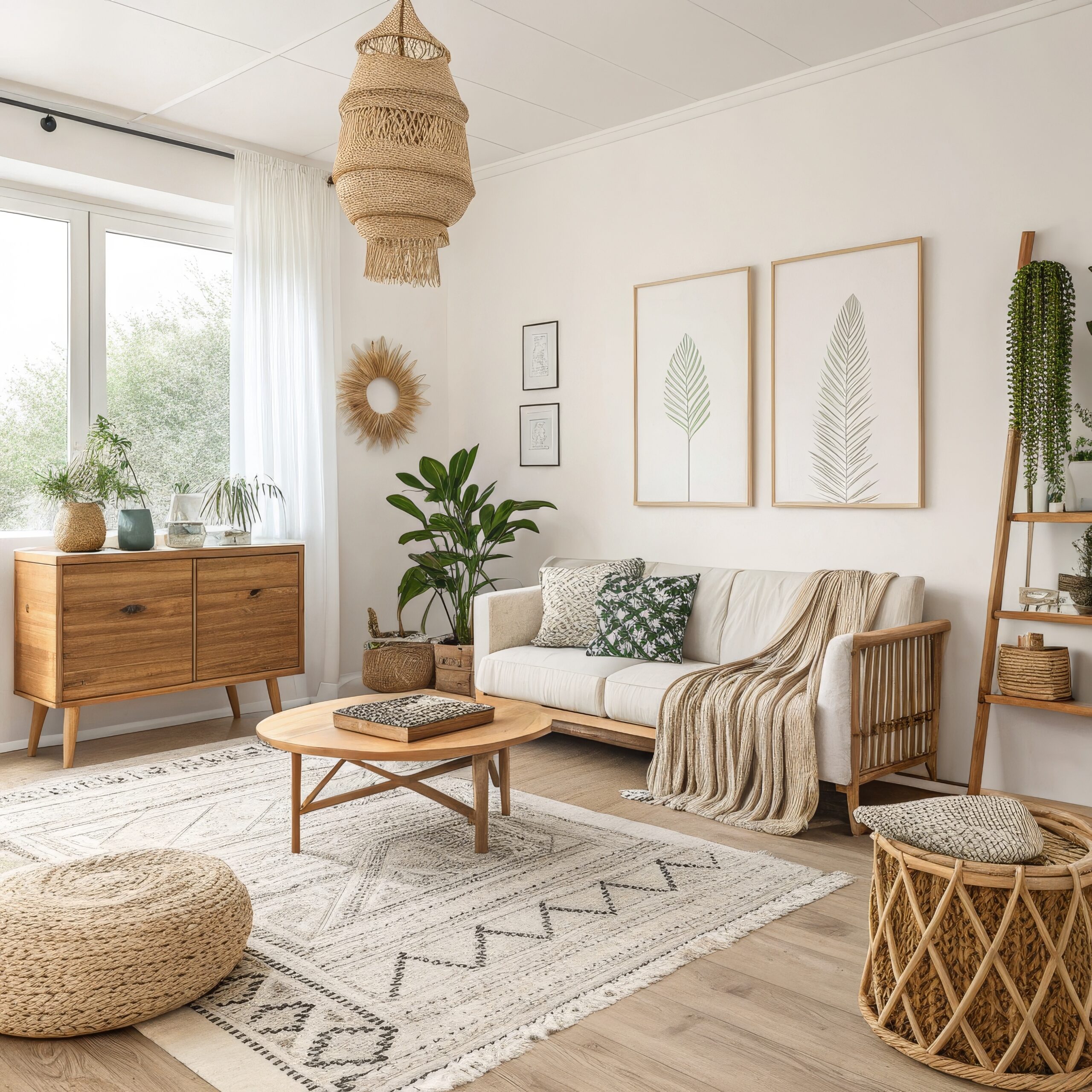 coastal boho furniture layout ideas
