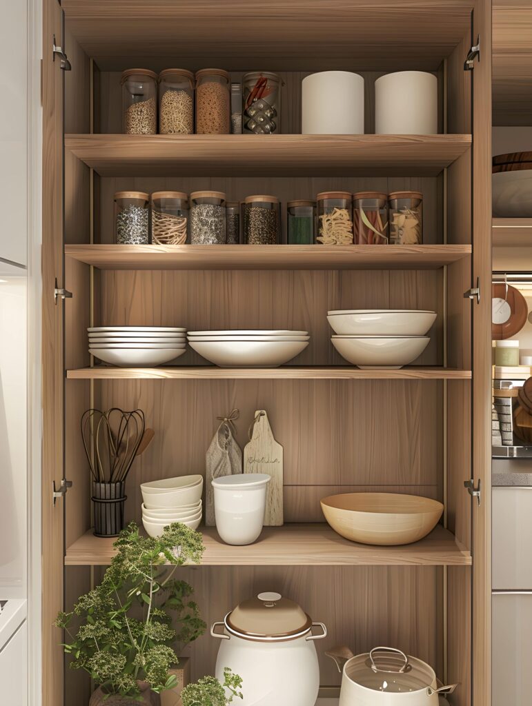 Kitchen Pantry Door Storage durable pantry door materials