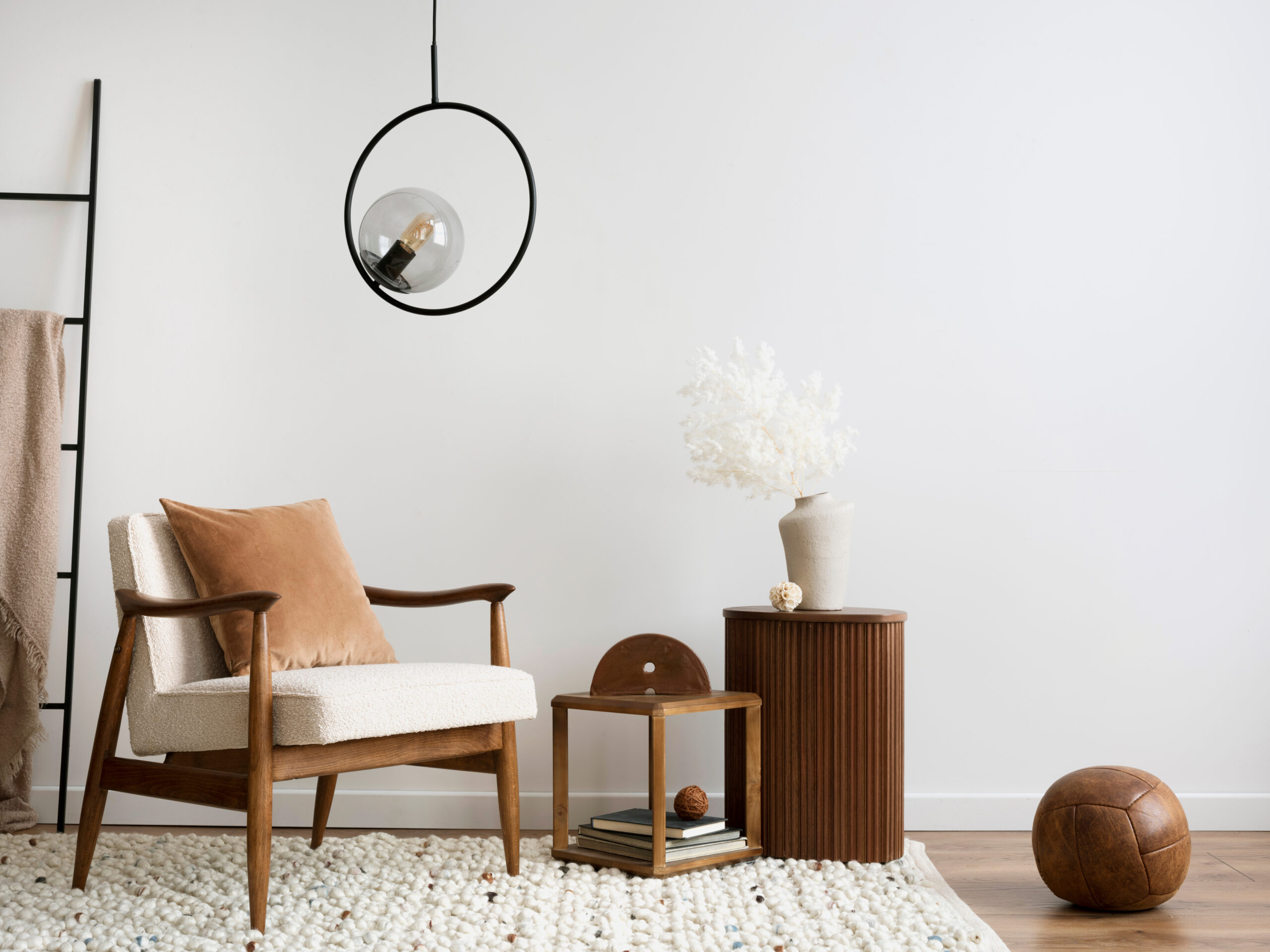 layered rugs living room