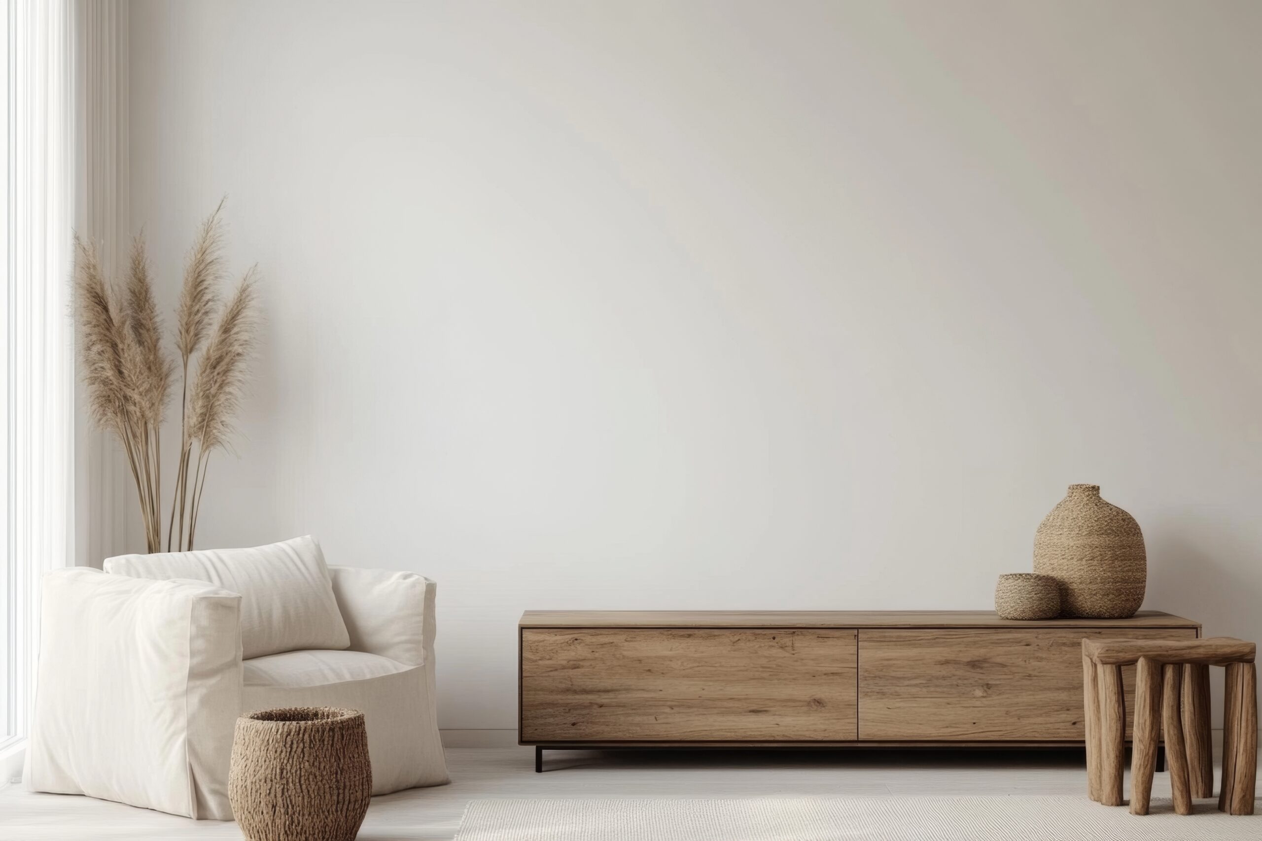 natural textures and materials home decor
