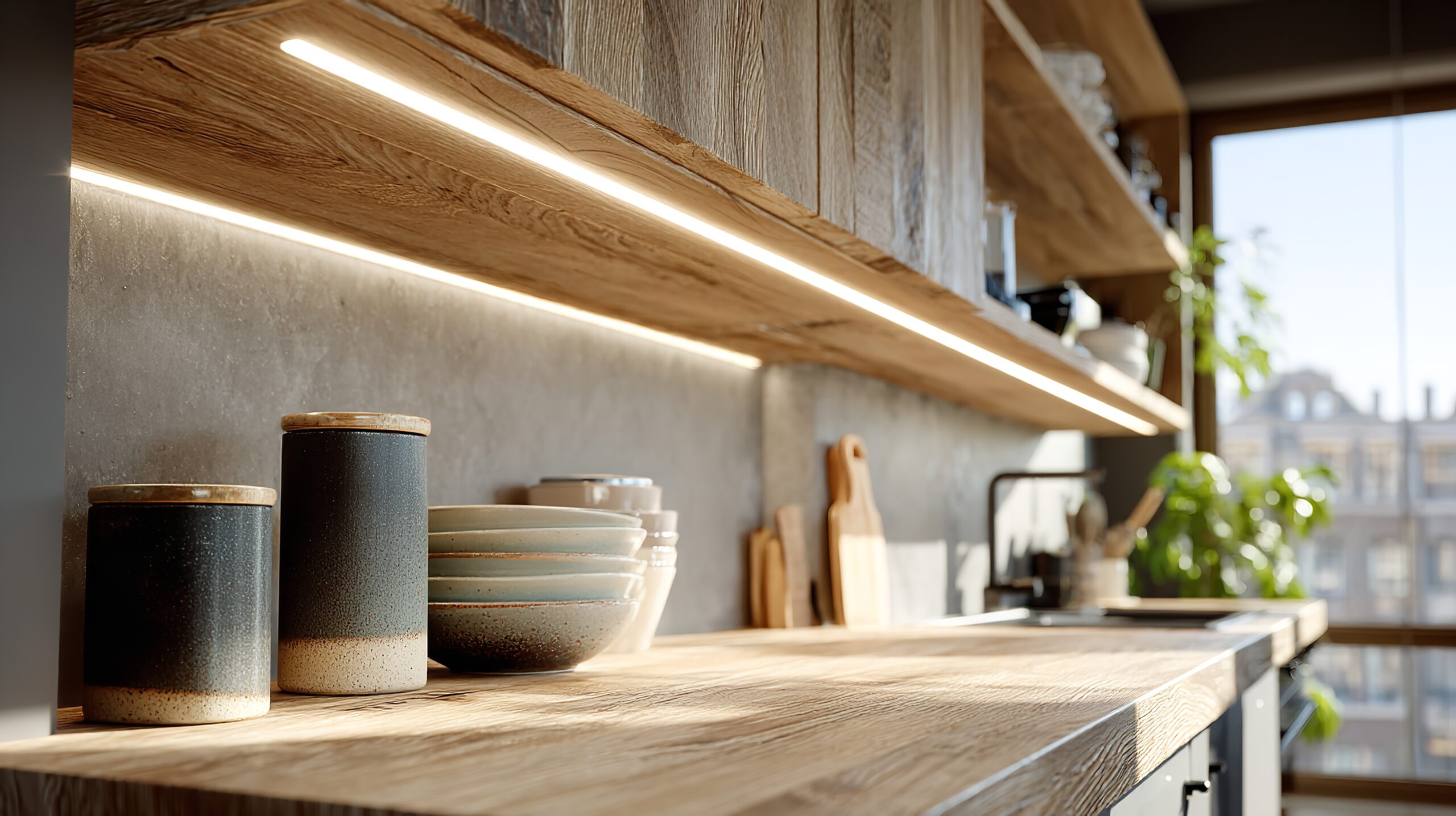 step by step cabinet light installation