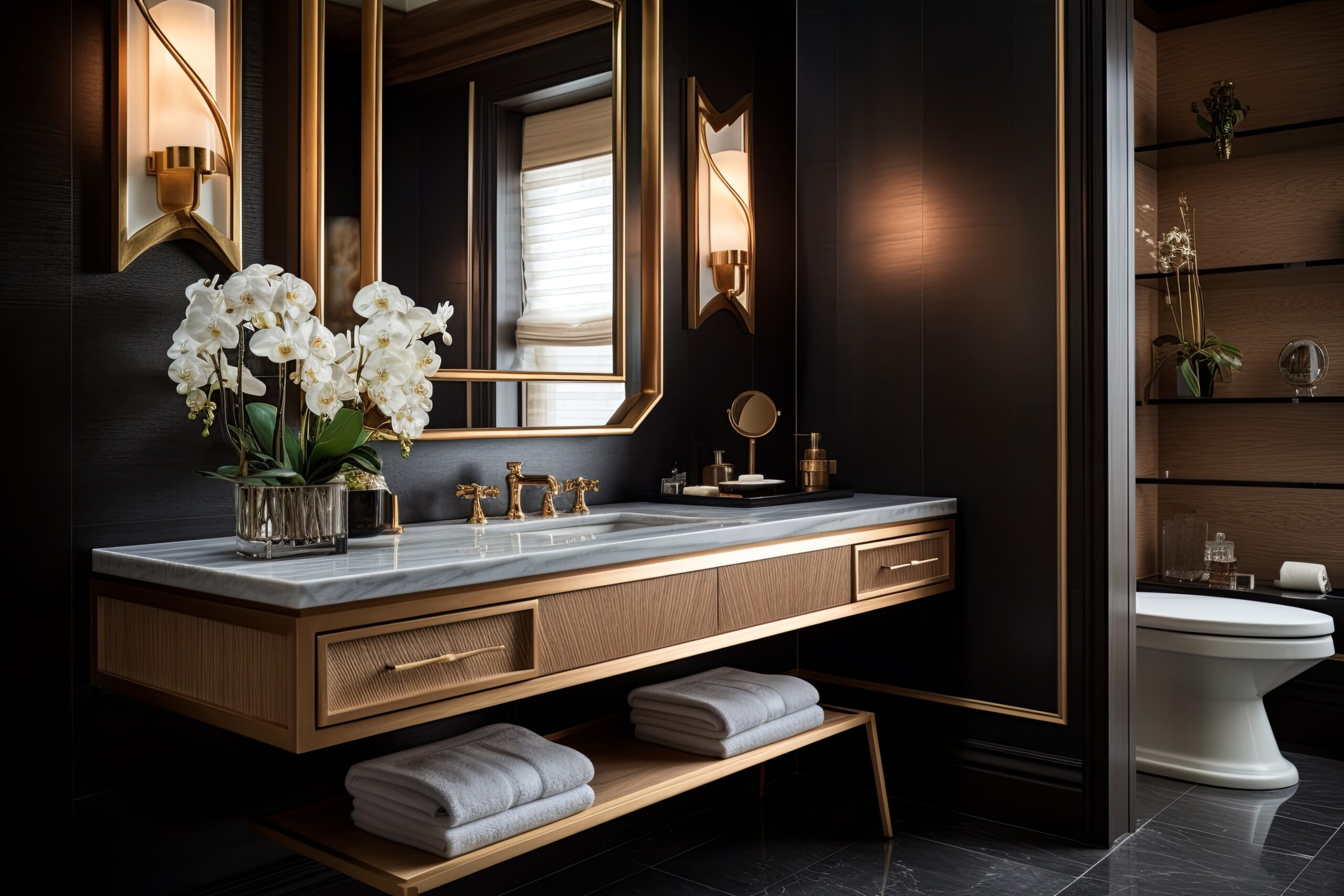 art deco interior theme