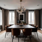 dark dining room ideas