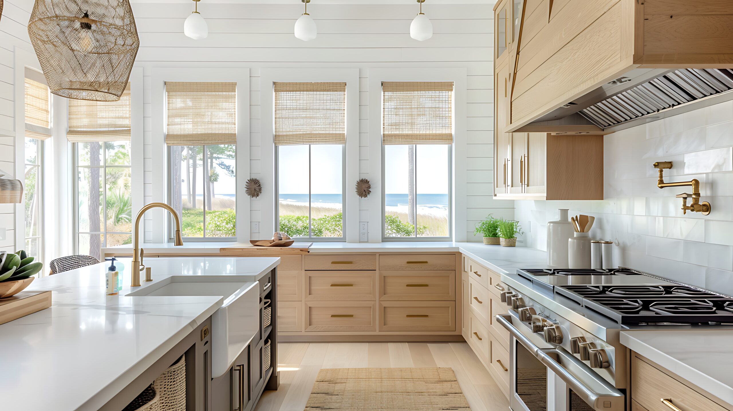 interior design ideas for beach house coastal kitchen interior design ideas