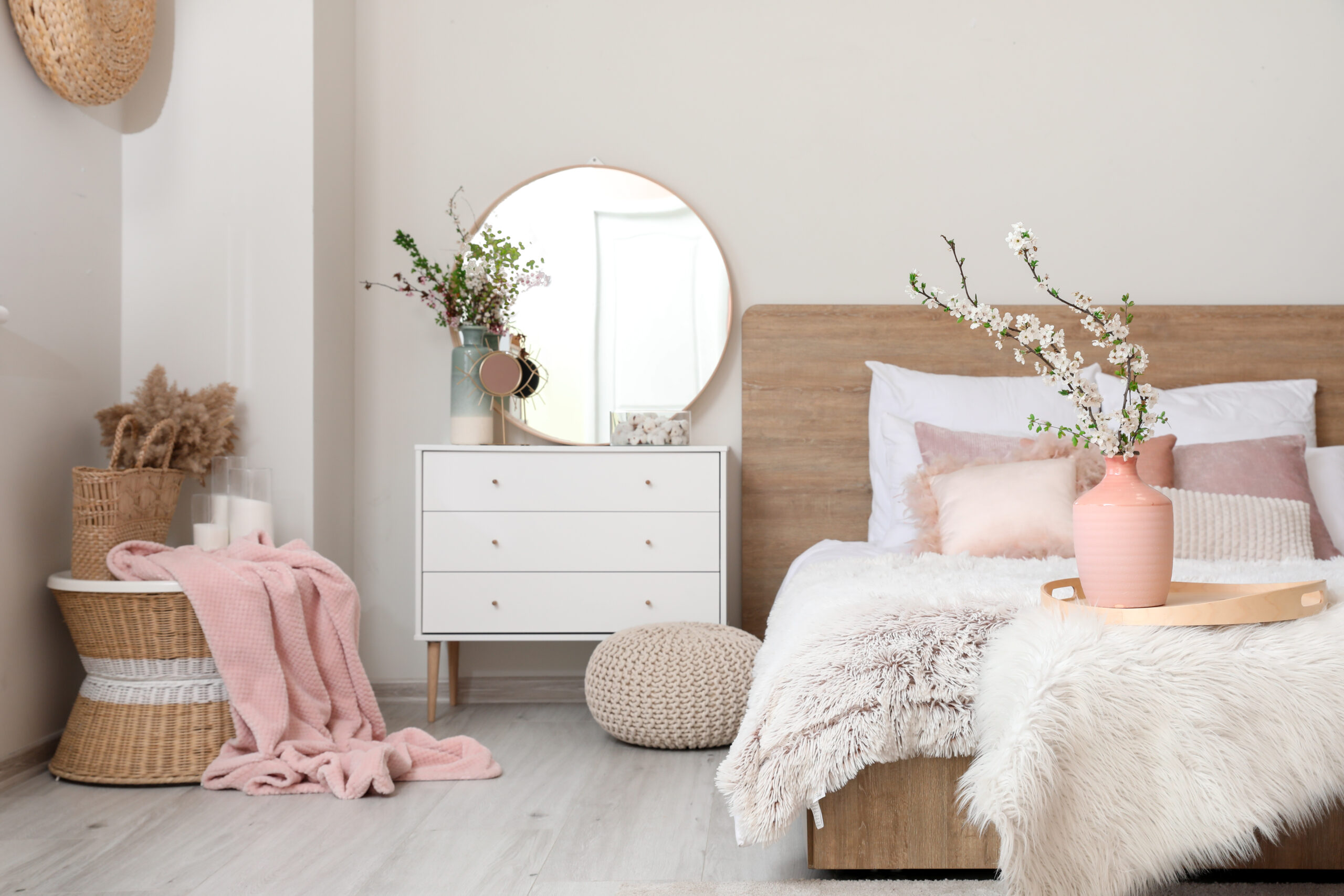 light and airy room design