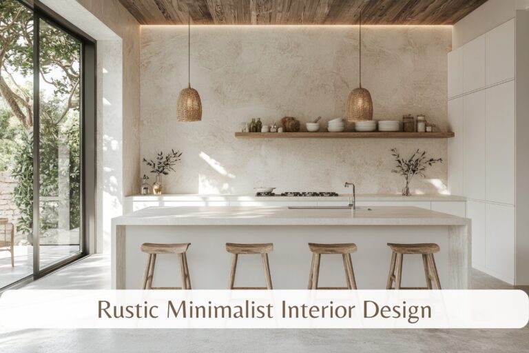 The Complete Guide to Rustic Minimalist Interior Design - Kesaa Interiors