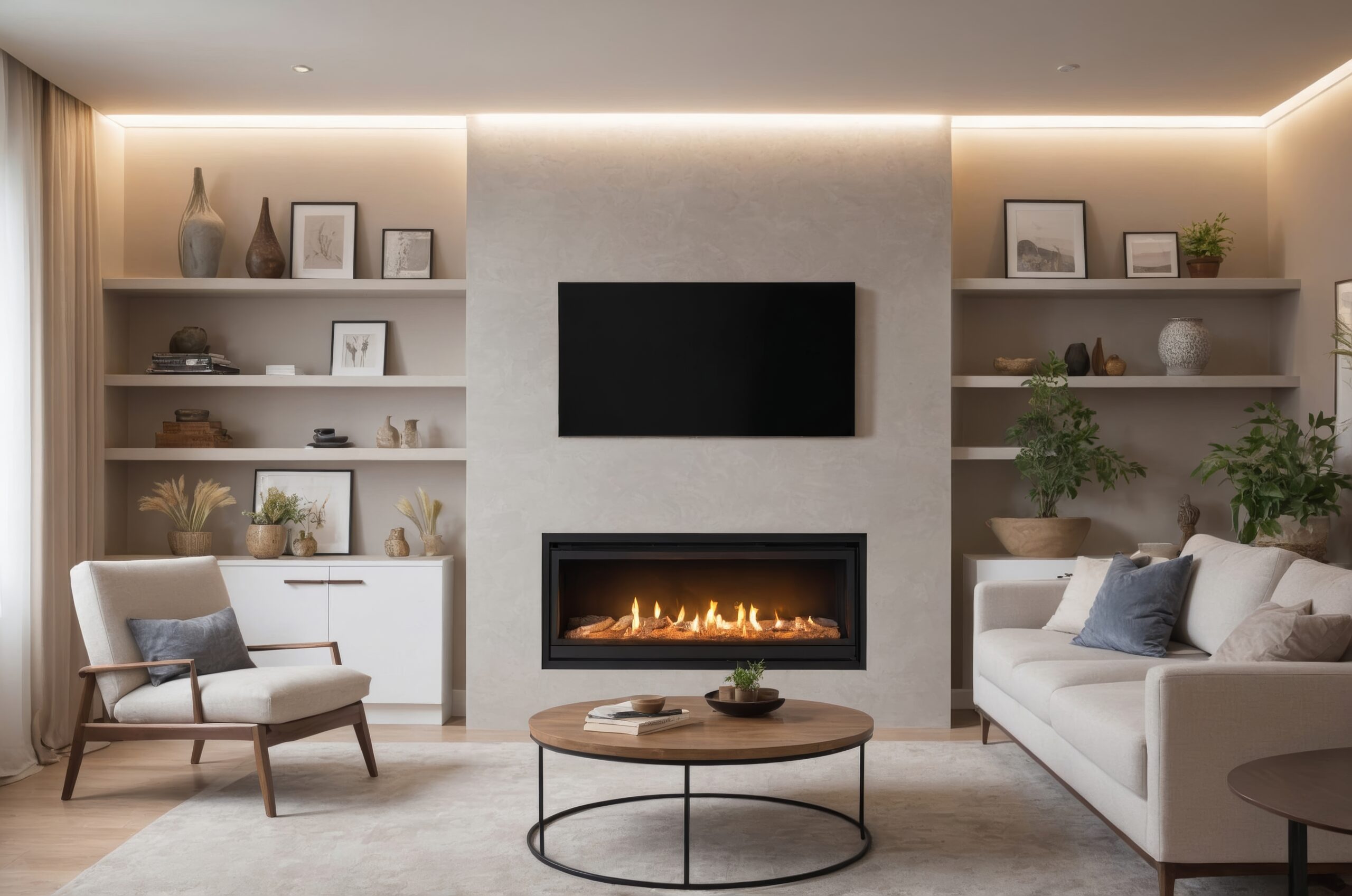 floating furniture living room layout