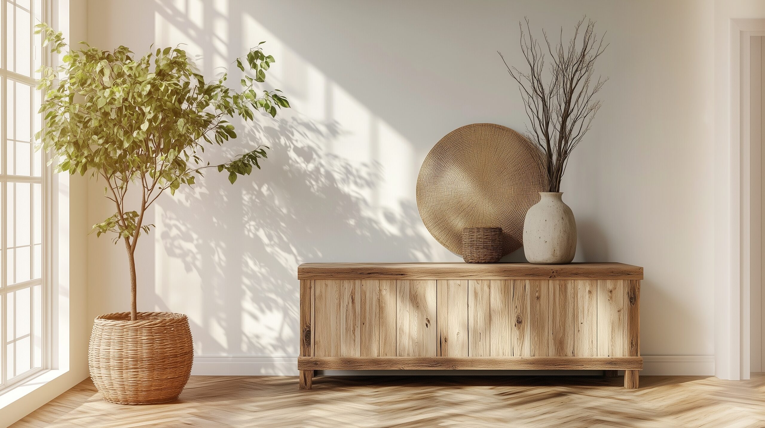 rustic minimalist lighting design